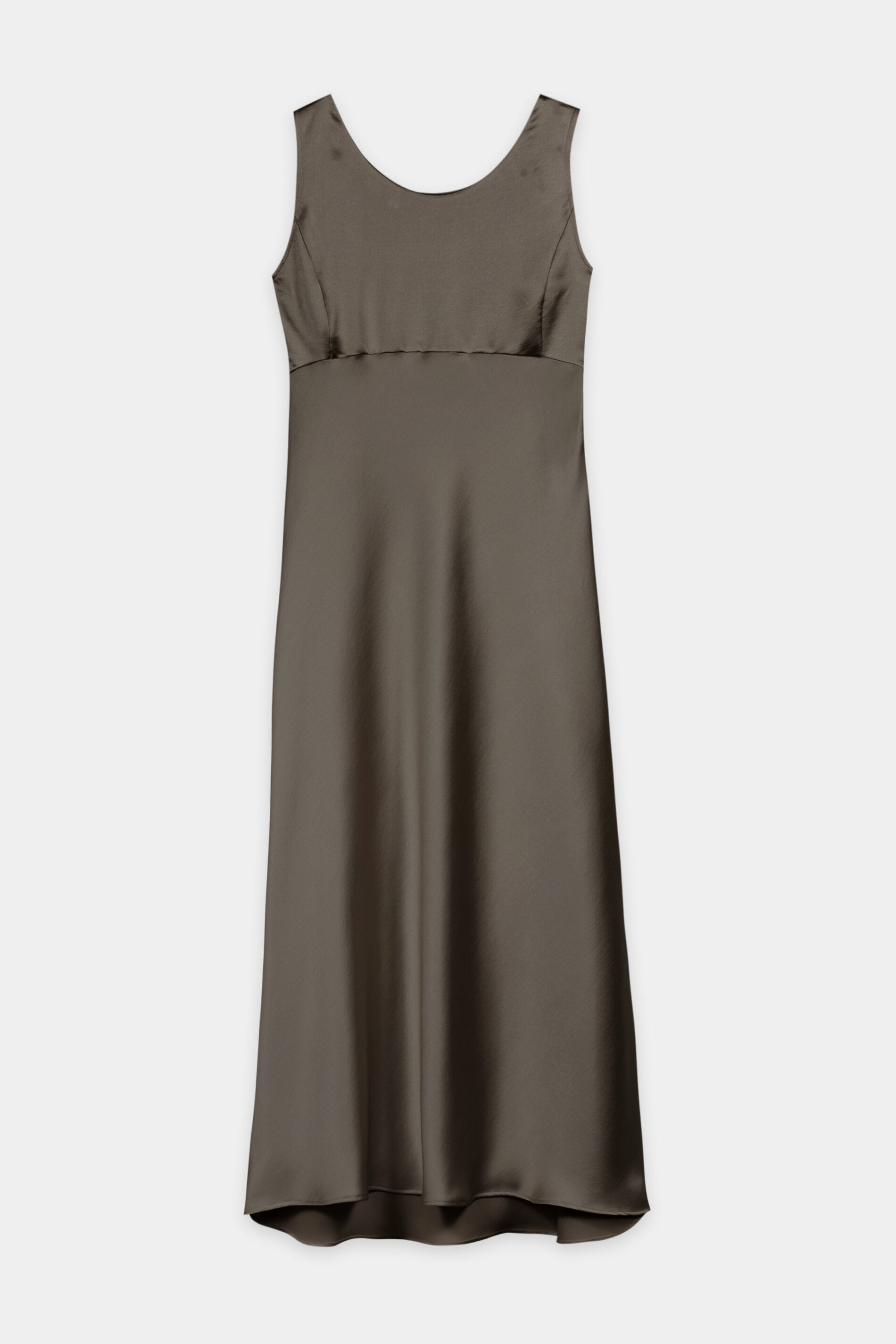 Satin-Shiftdress - muskat - Standard | Artikel Front