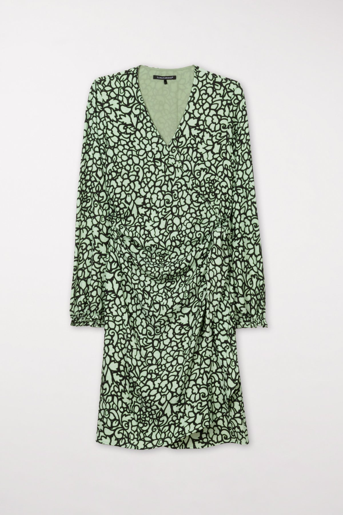 Minikleid mit Flower-Print - multi - Standard | Artikel Front