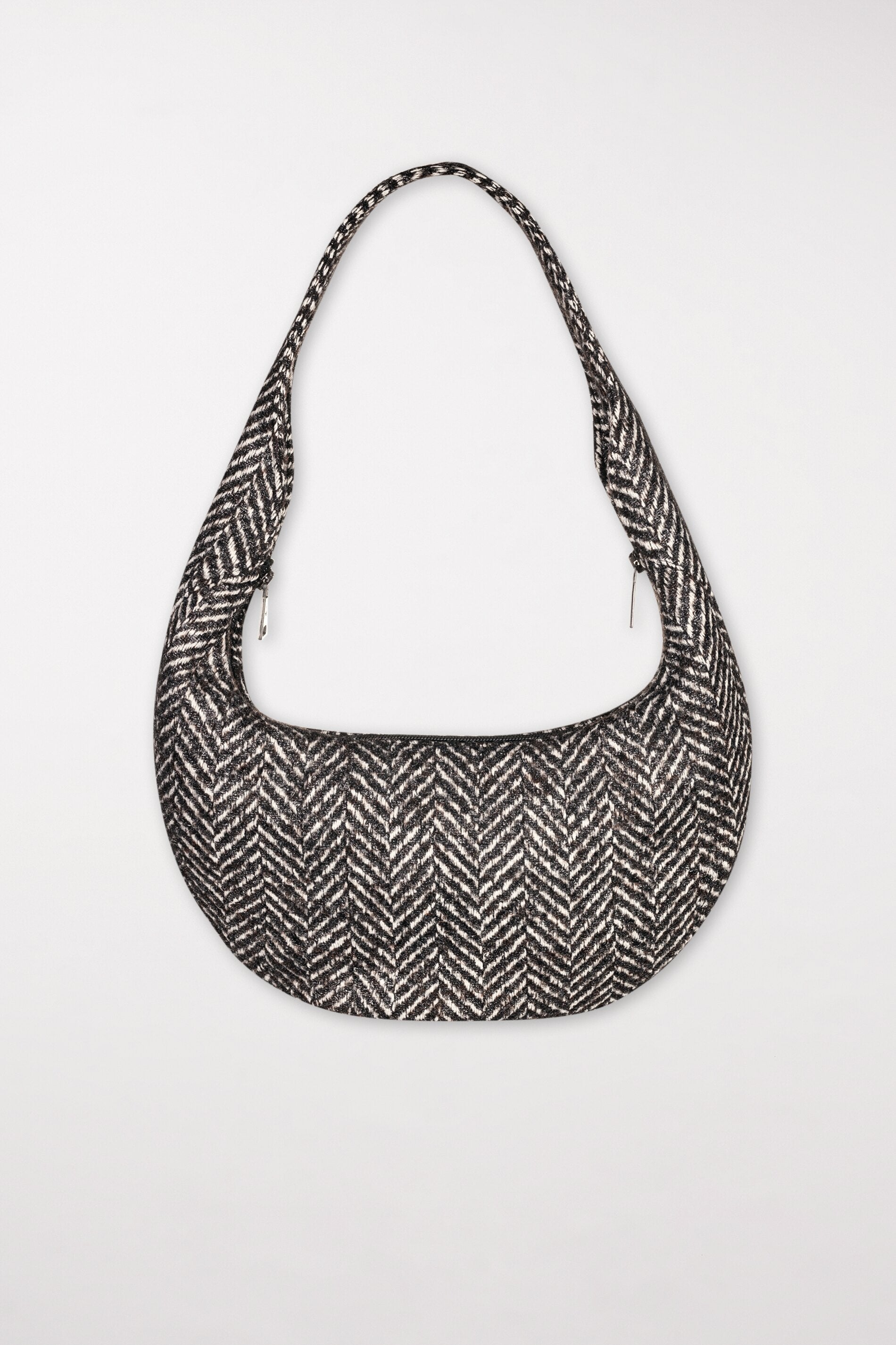 Tasche aus Fischgrat-Tweed - multi - Standard | Artikel Front