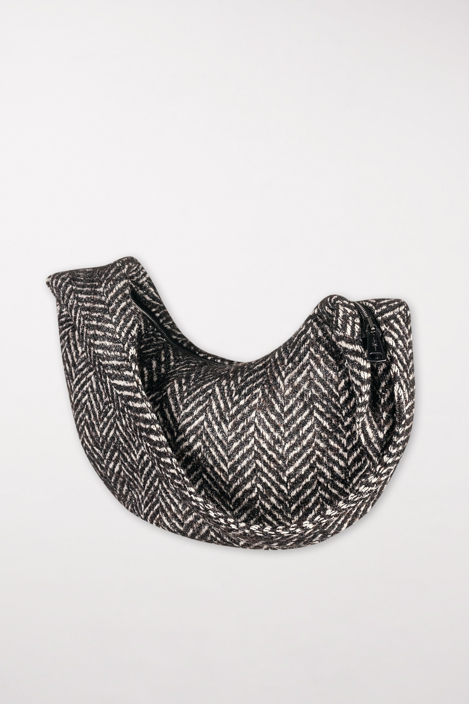 Tasche aus Fischgrat-Tweed - multi - Standard | Artikel Rück