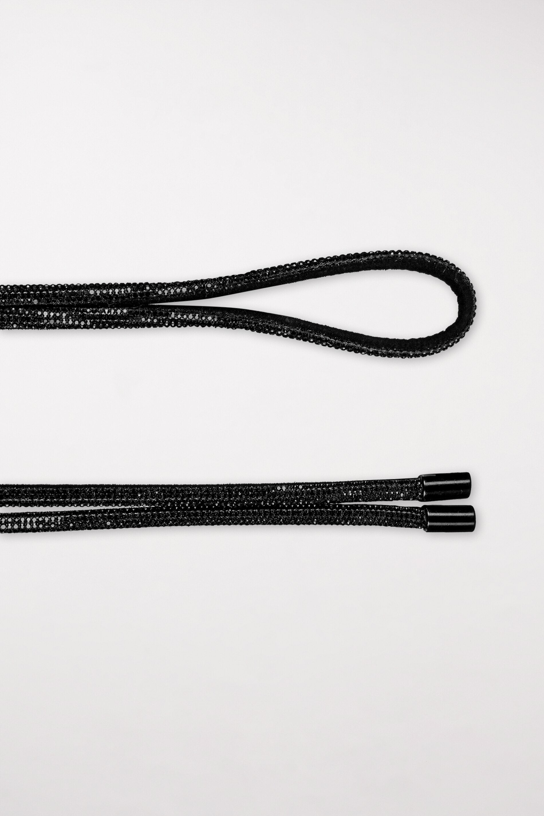 Gürtel mit Glitzersteinen - black - Standard | Artikel Rück