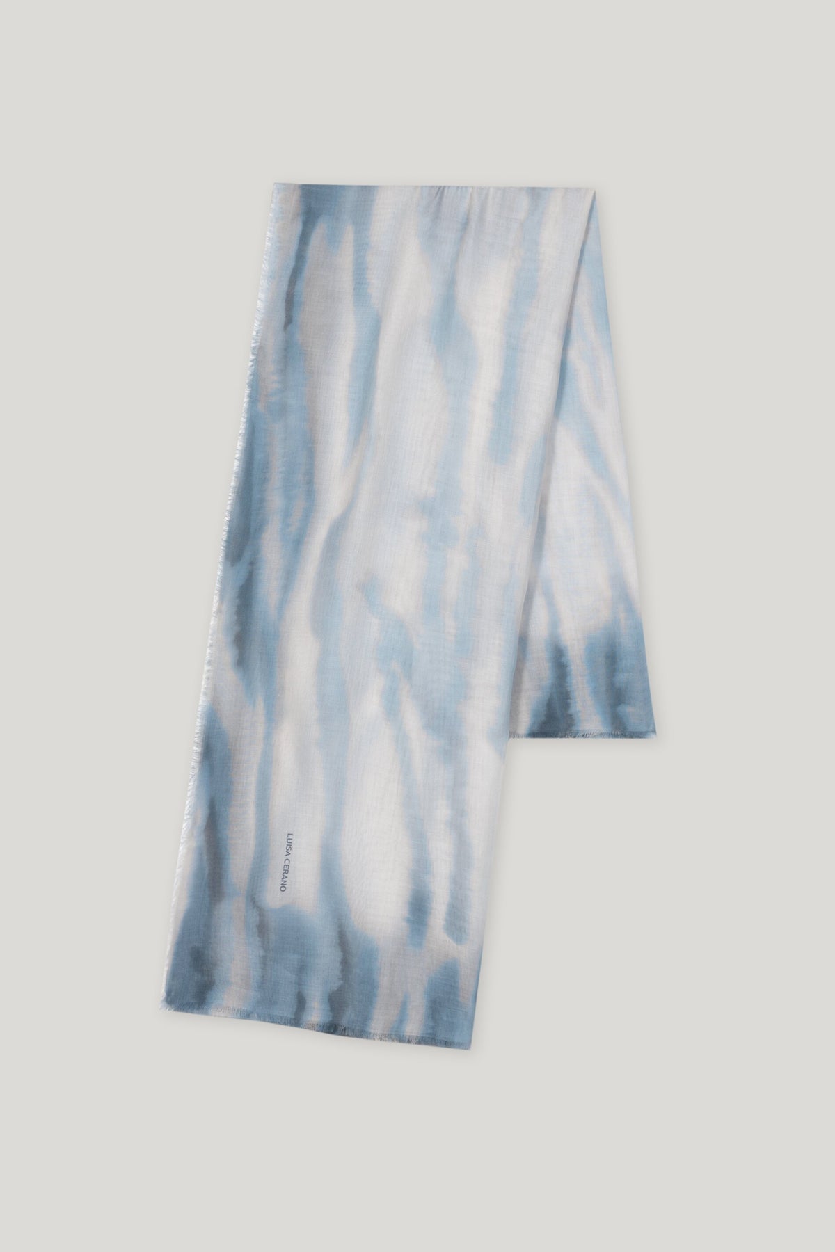 Vintage-Tuch - jeans blue / cream - Standard | Artikel Front