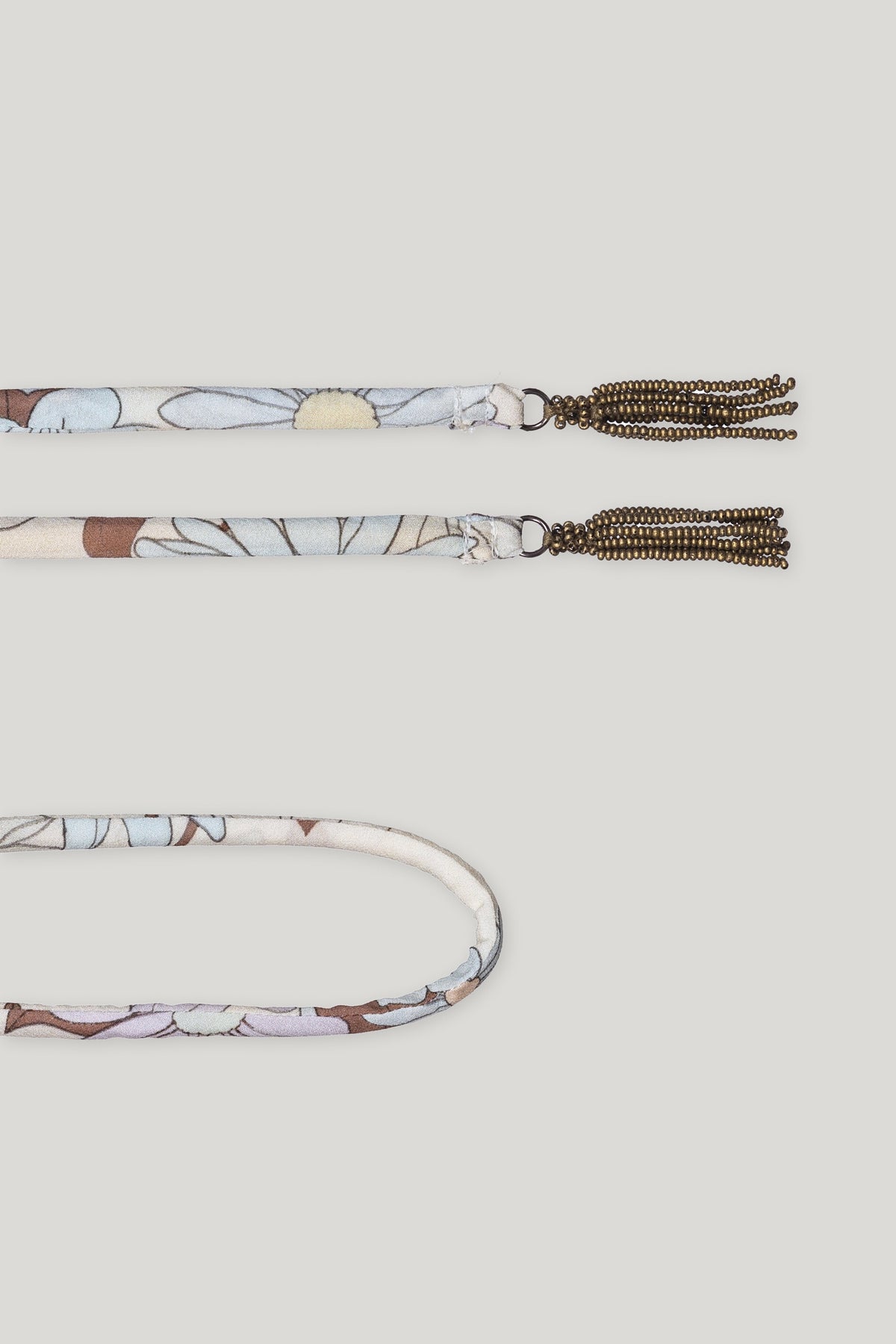 Gürtel mit Flower-Print - multi - Standard | Artikel Rück