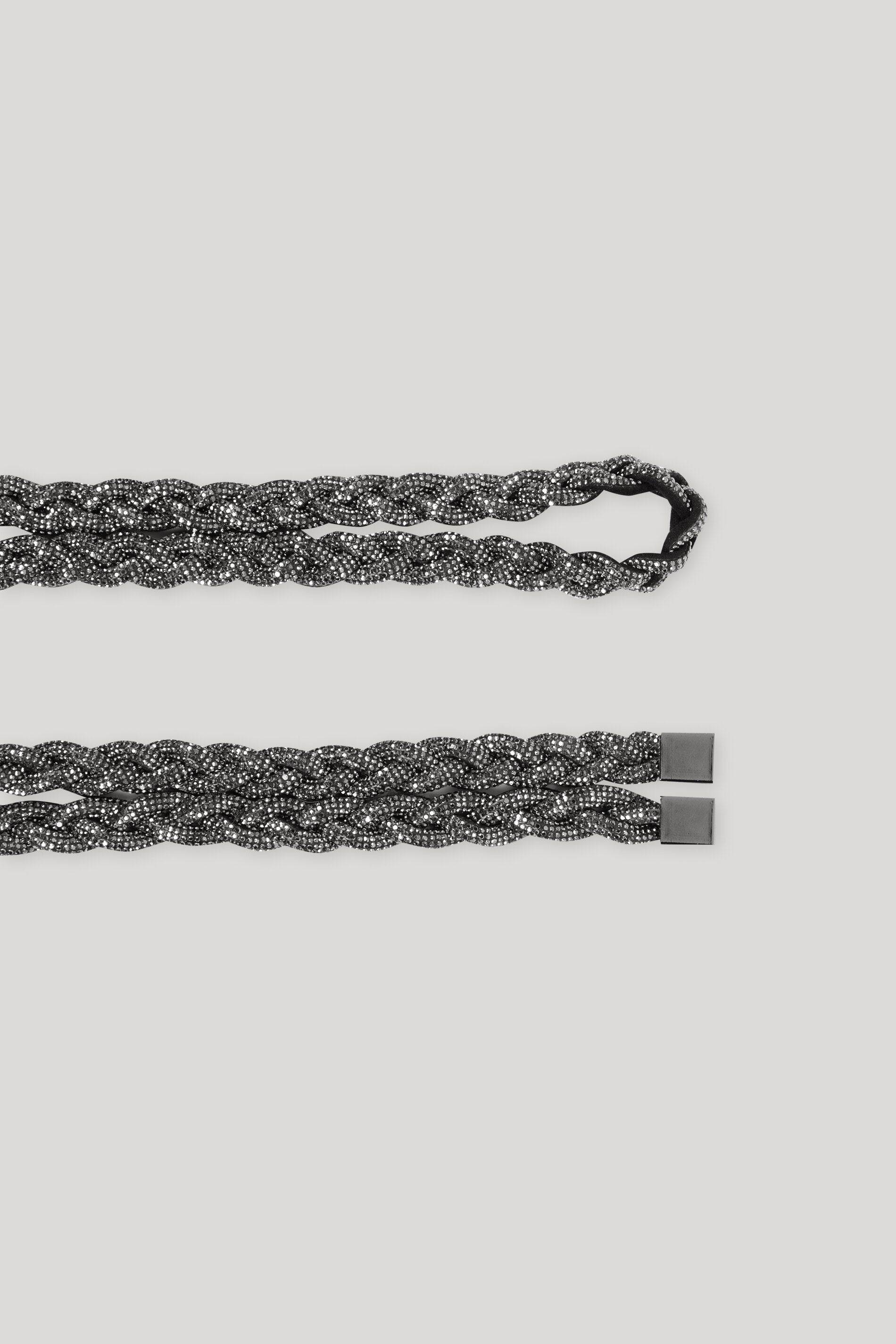 Gürtel in Flecht-Optik - deep black - Standard | Artikel Rück