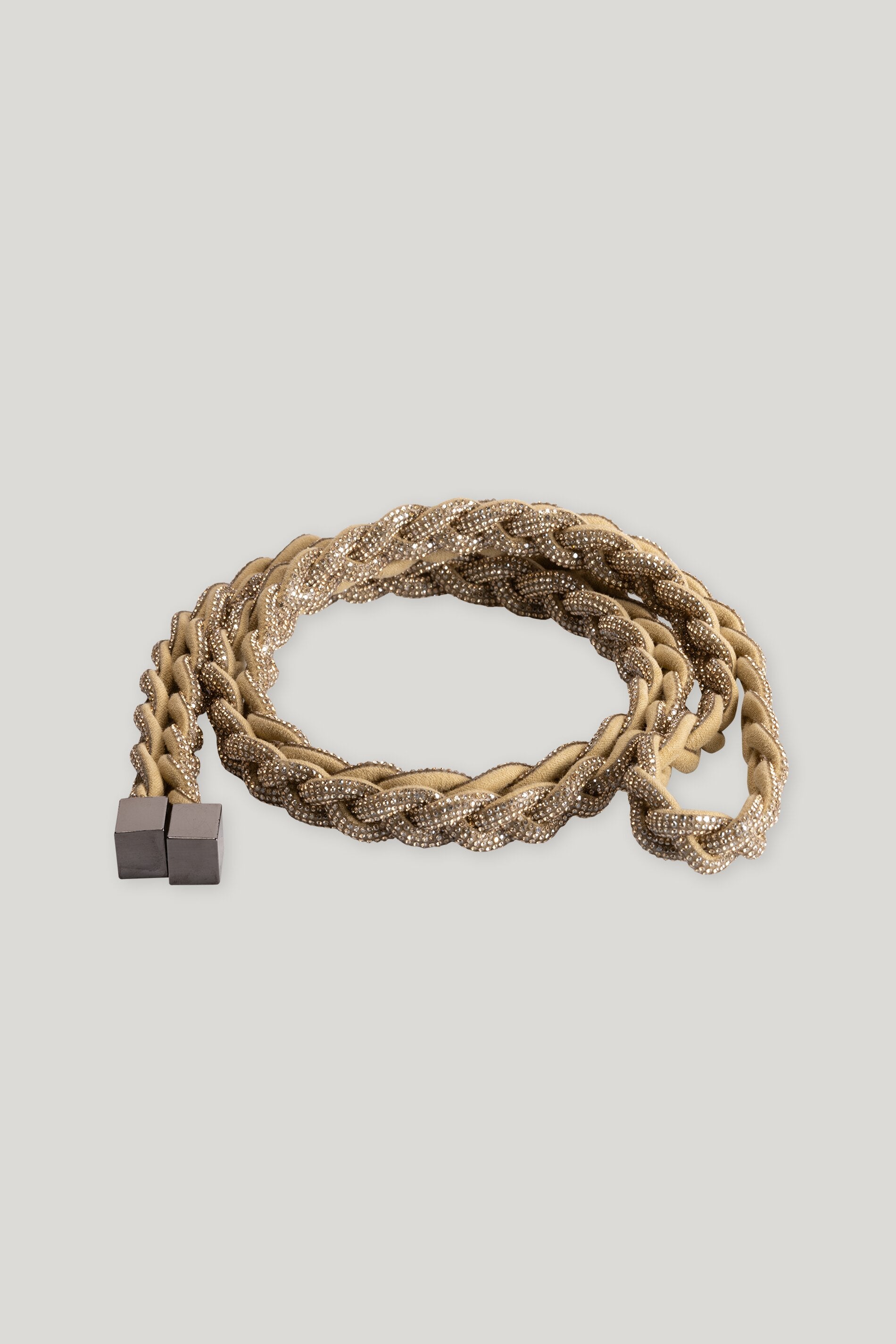 Gürtel in Flecht-Optik - biscuit - Standard | Artikel Front