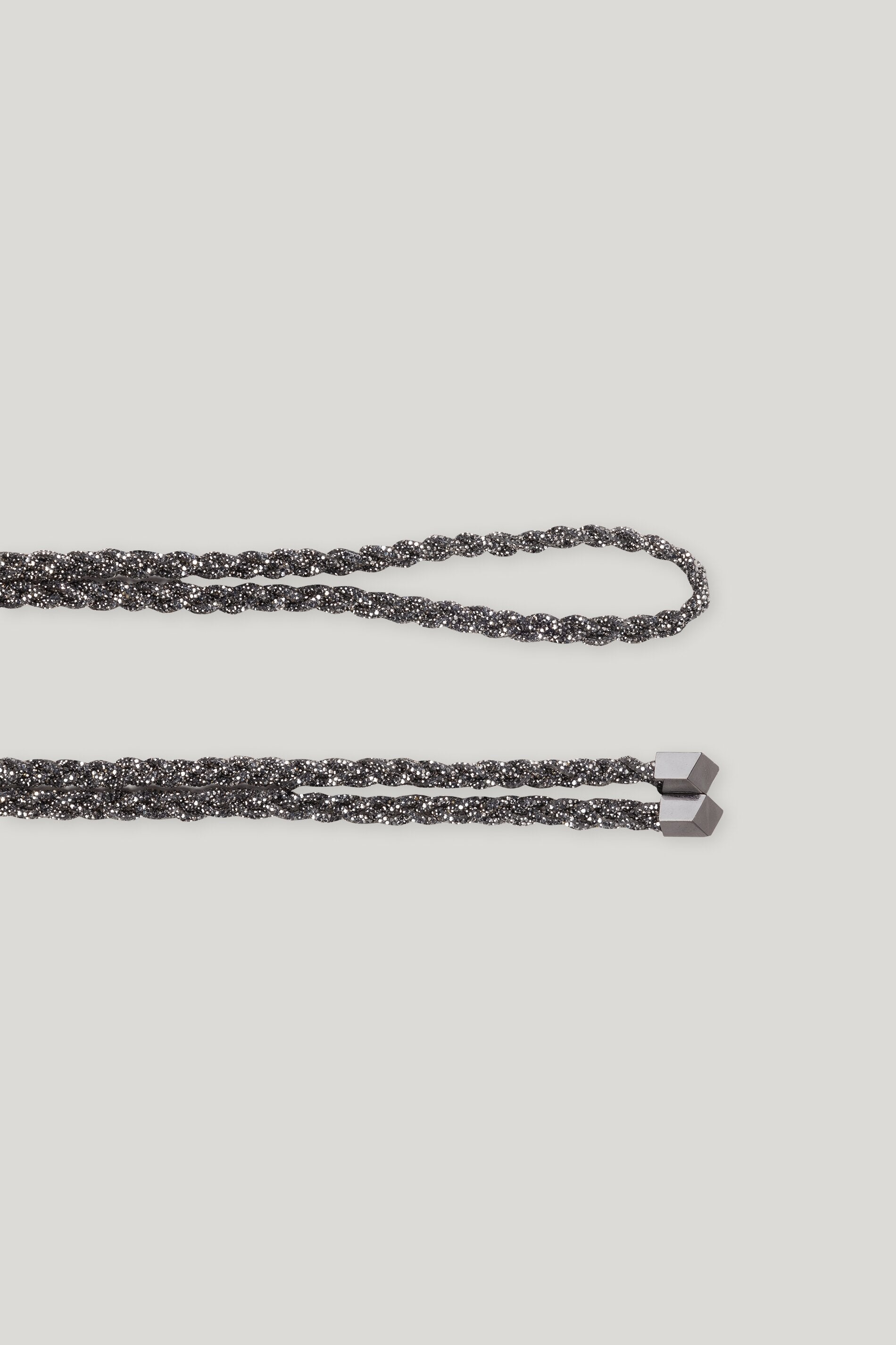 Gürtel in Flecht-Optik - deep black - Standard | Artikel Rück