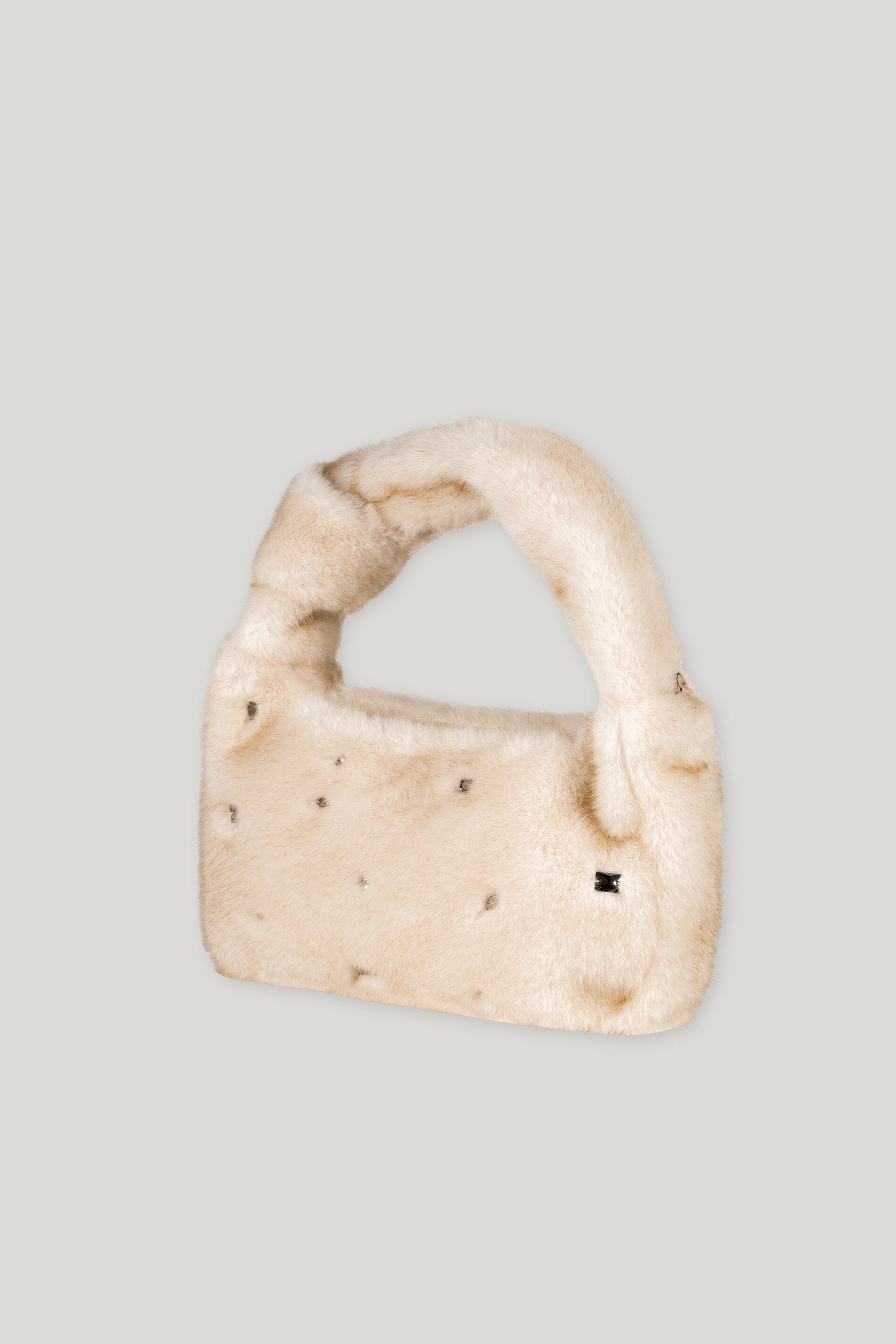 Tasche in Fell-Optik - cream - Standard | Artikel Rück