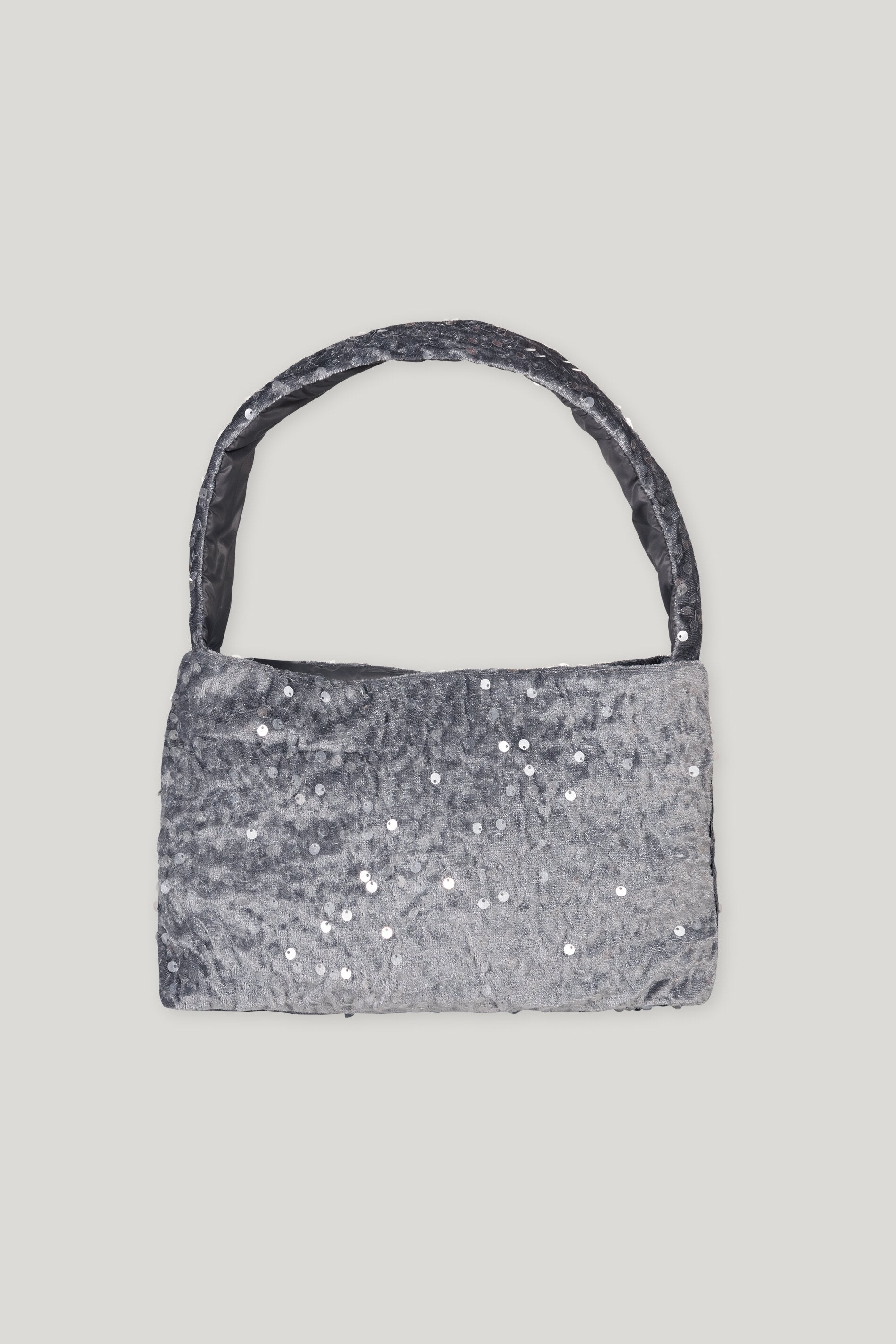 Samt-Tasche - urban grey - Standard | Artikel Front