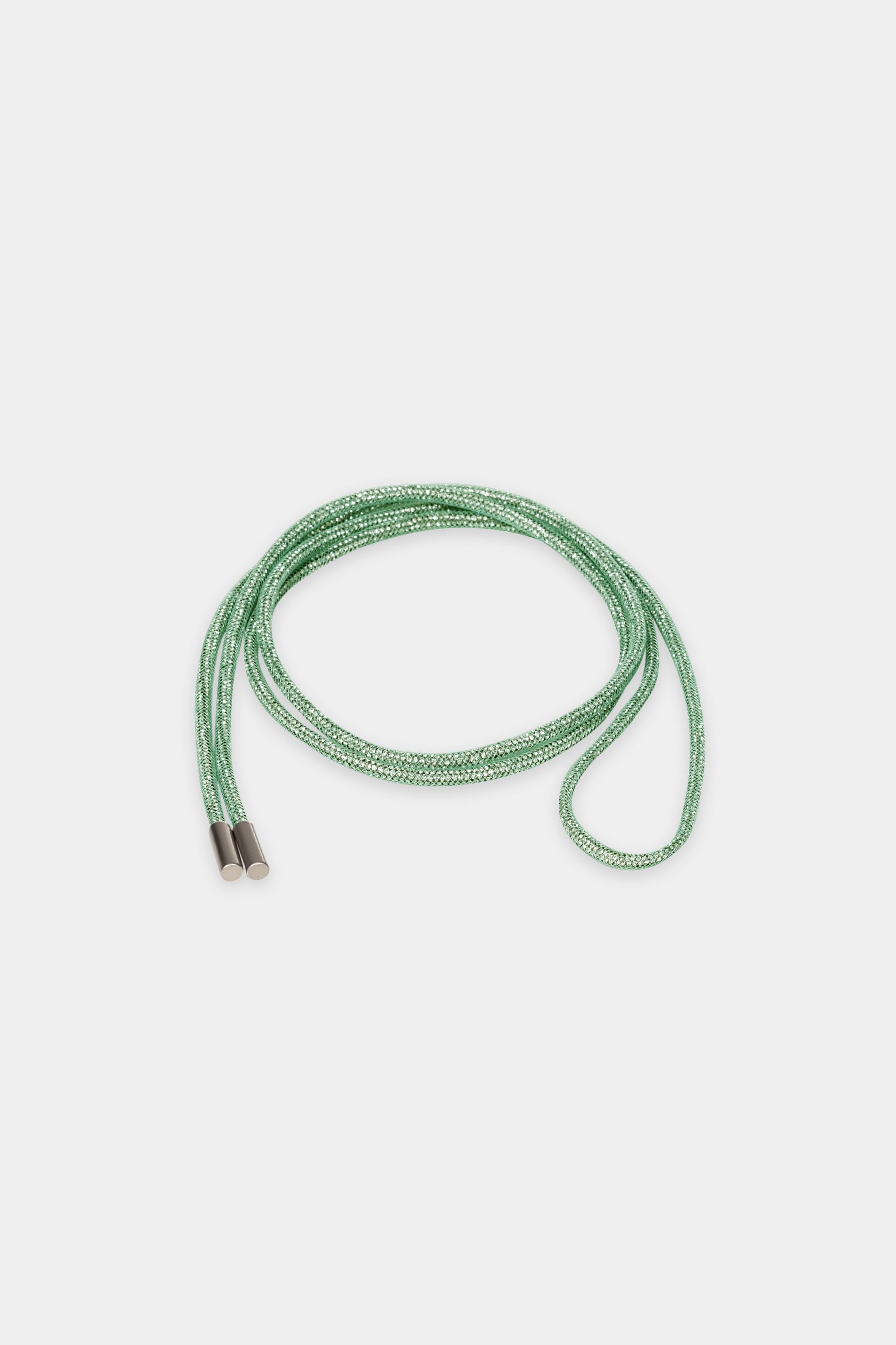 Langer Glitzer-Gürtel - moss green - Standard | Artikel Front