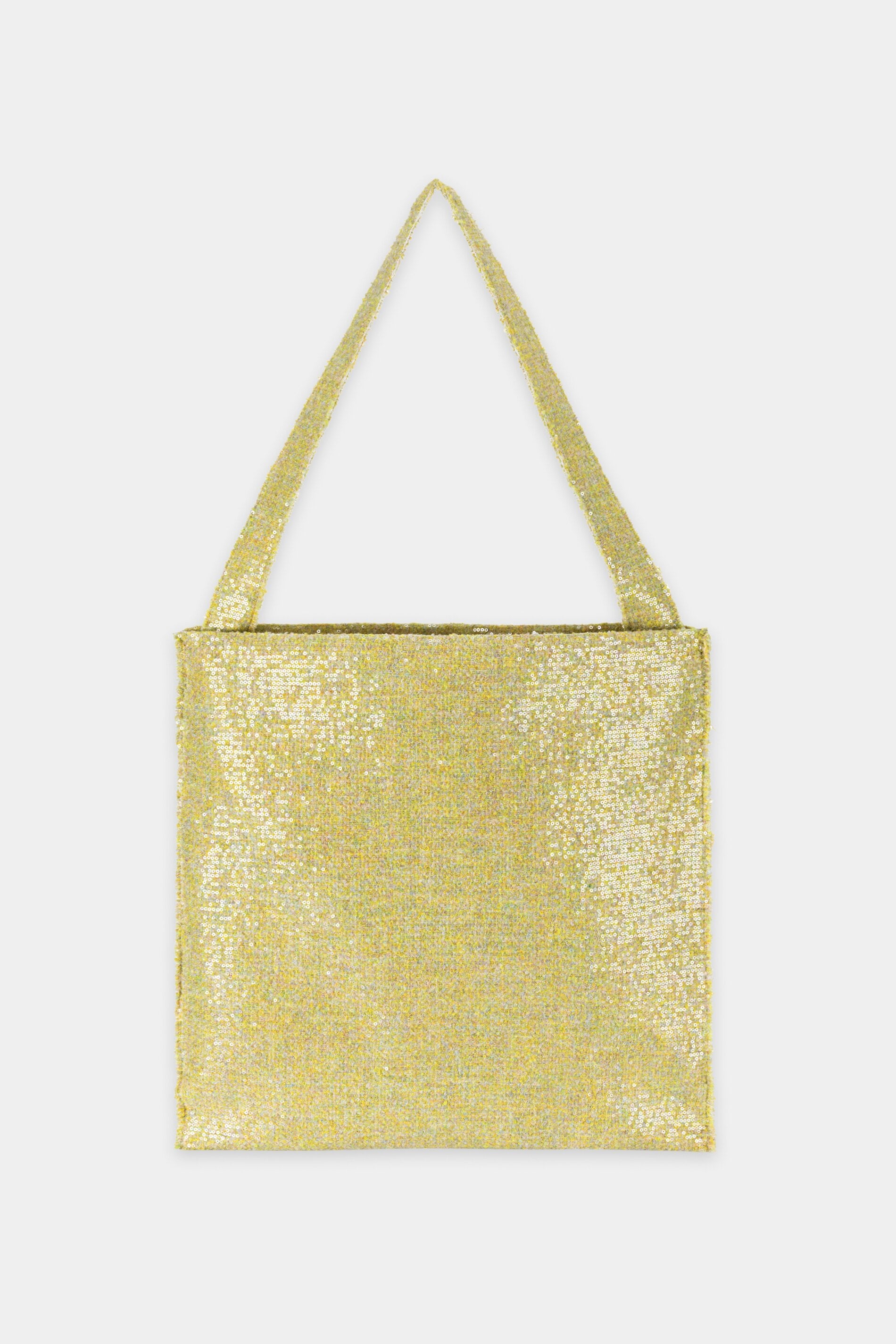 Tweed-Tasche - citron - Standard | Artikel Front