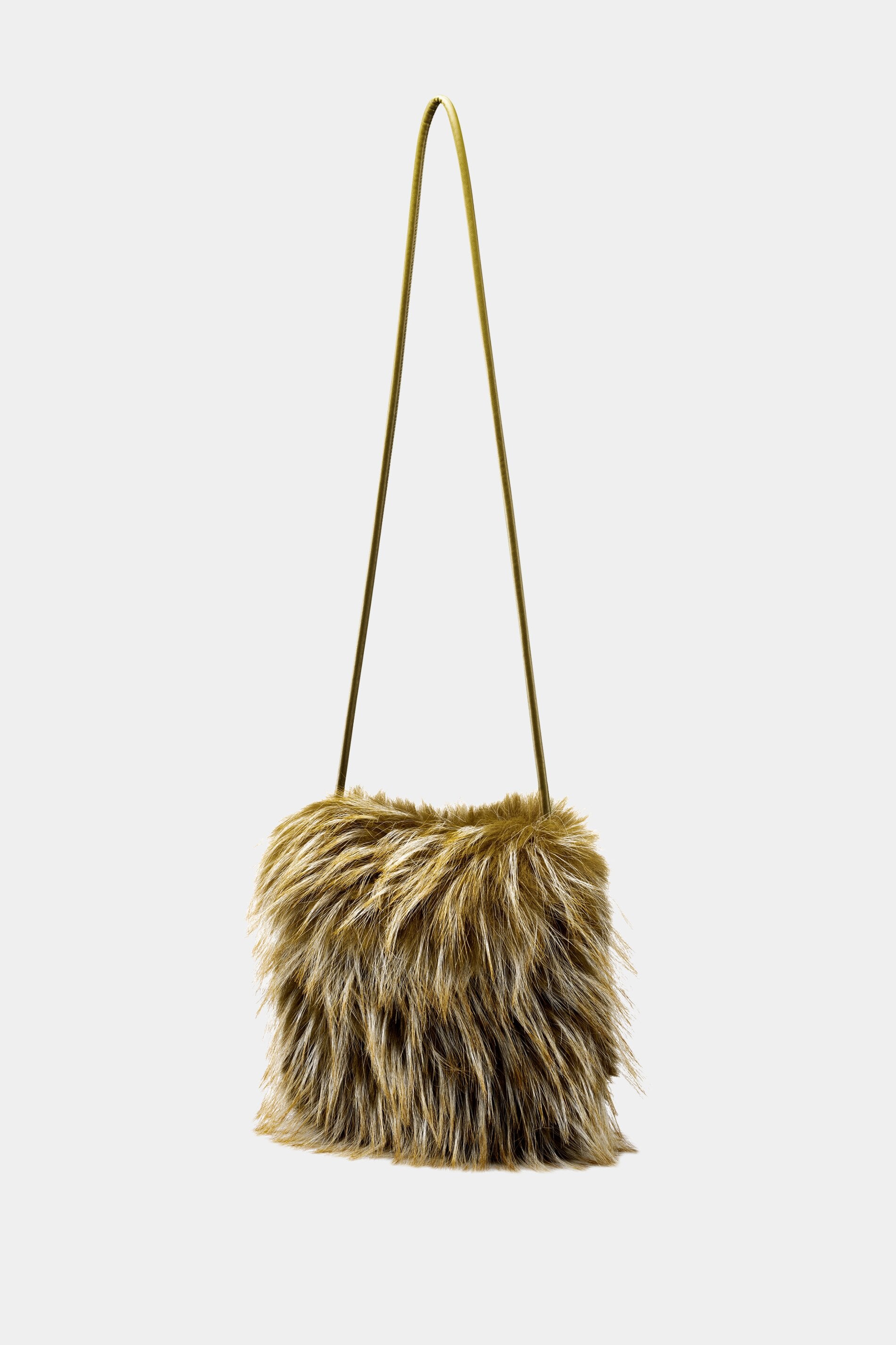 Boho-Tasche in Fell-Optik - olio - Standard | Artikel Rück