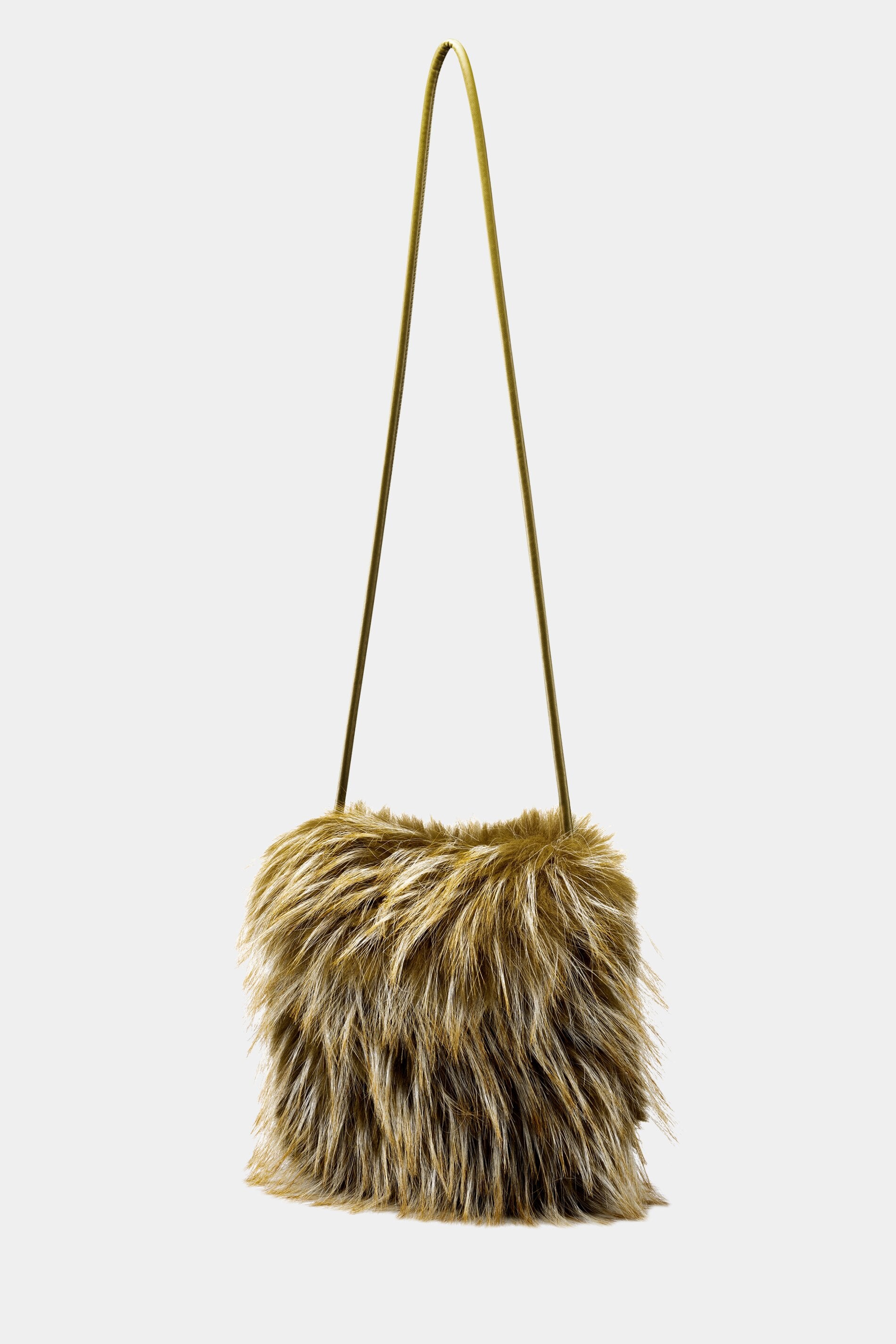 Boho-Tasche in Fell-Optik - olio - Standard | Artikel Rück