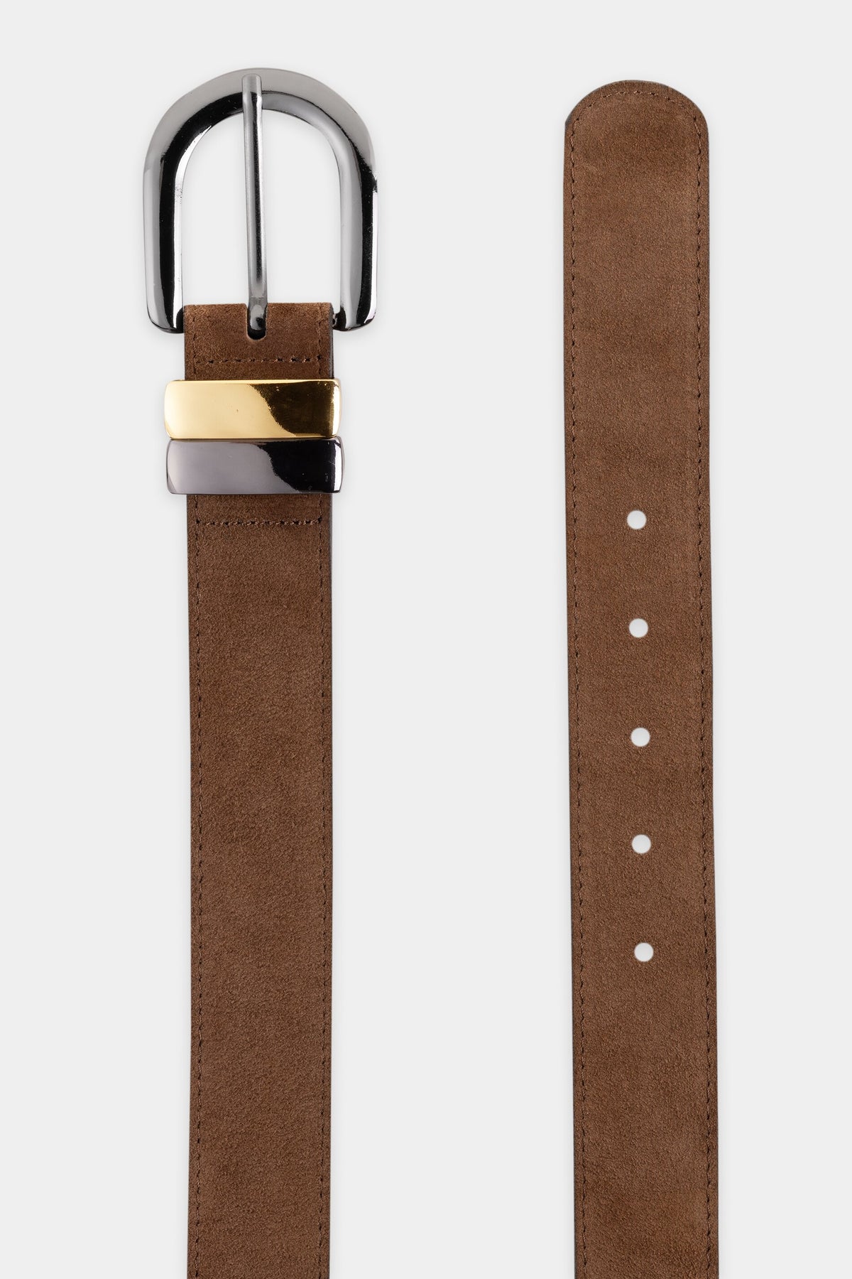 Ledergürtel - caramel - Standard | Model Seite