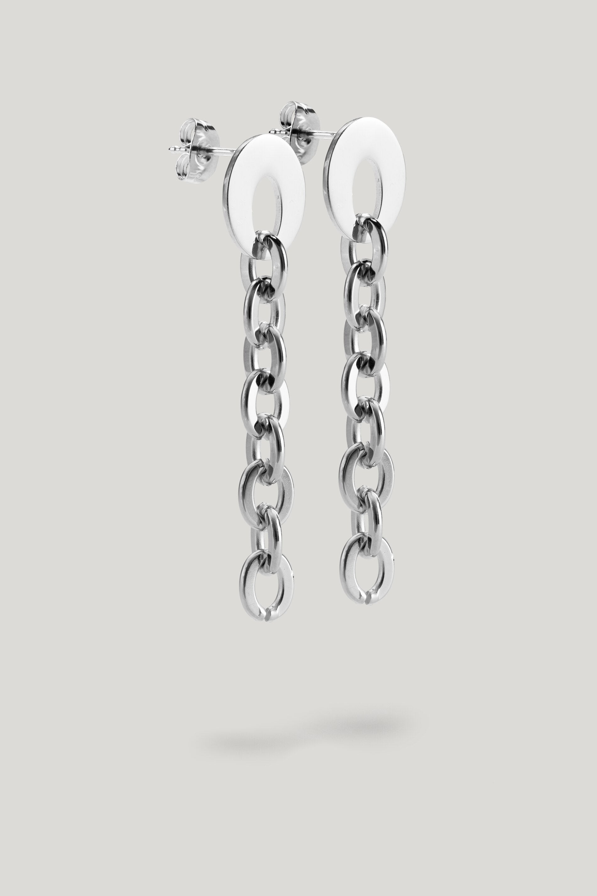 Ohrring Twisted Meridian - silver - Standard | Artikel Front