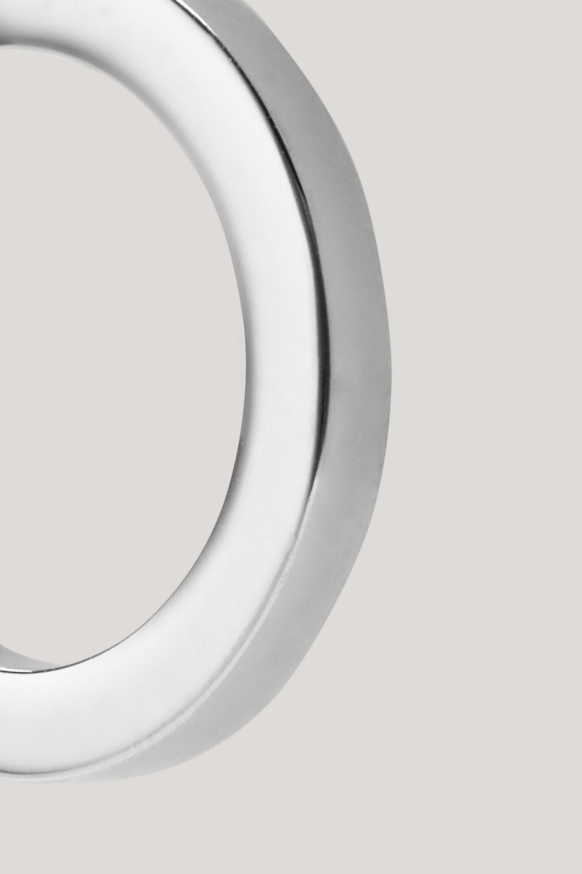 Creolen Meridian - silver - Standard | Artikel Rück