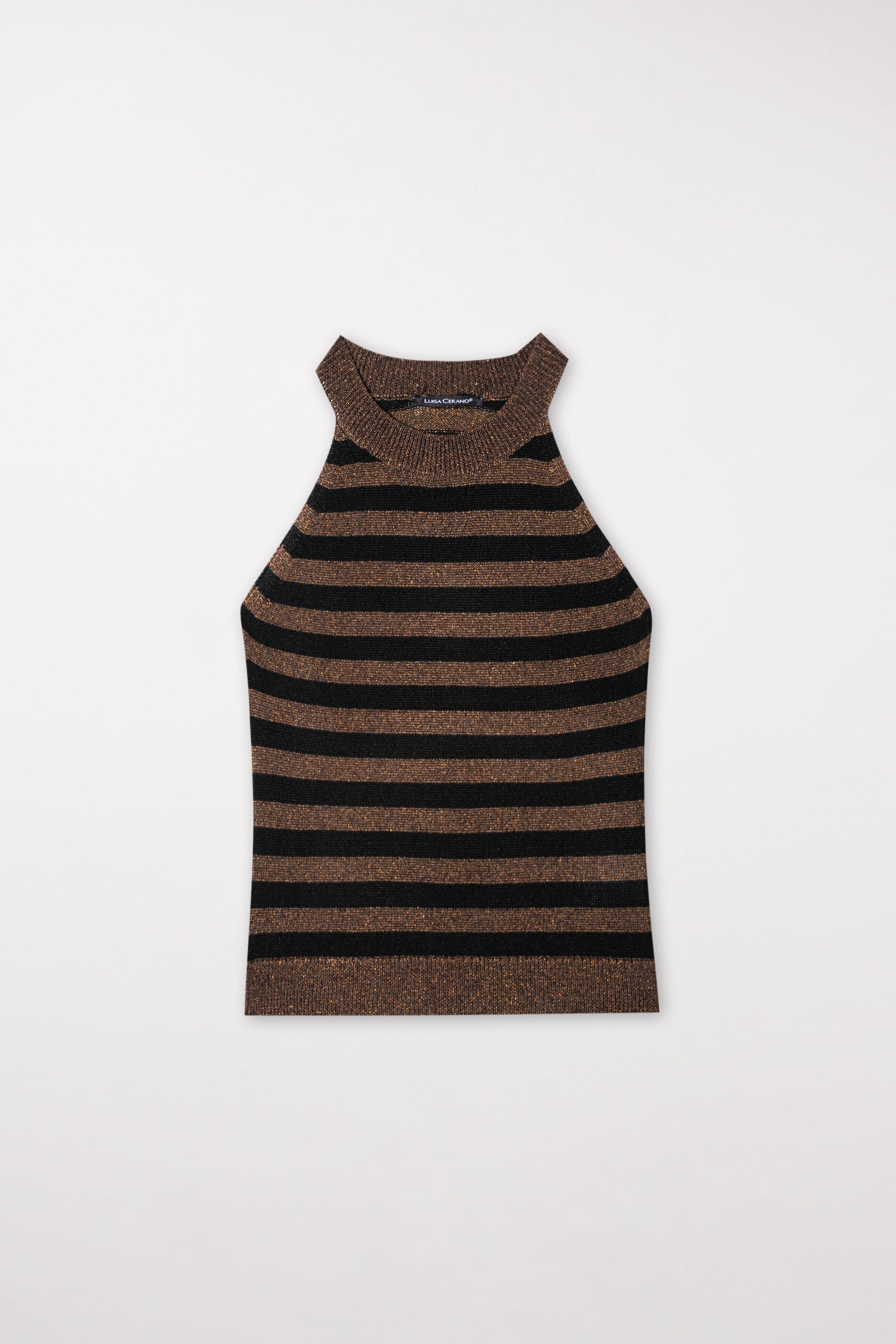 Stricktop mit Streifen - multi - Standard | Artikel Front