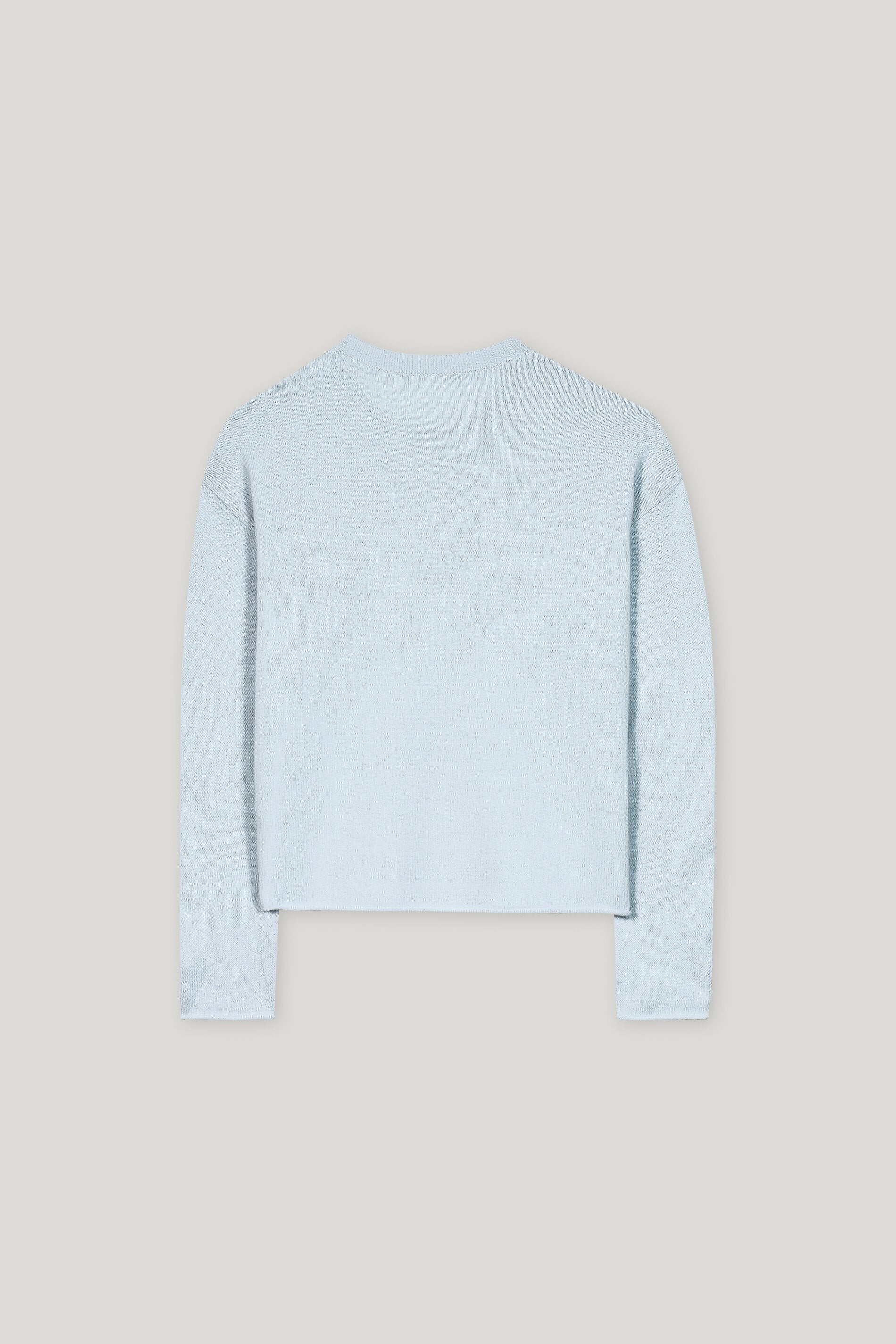 Cashmere-blend sweater sky blue Standard