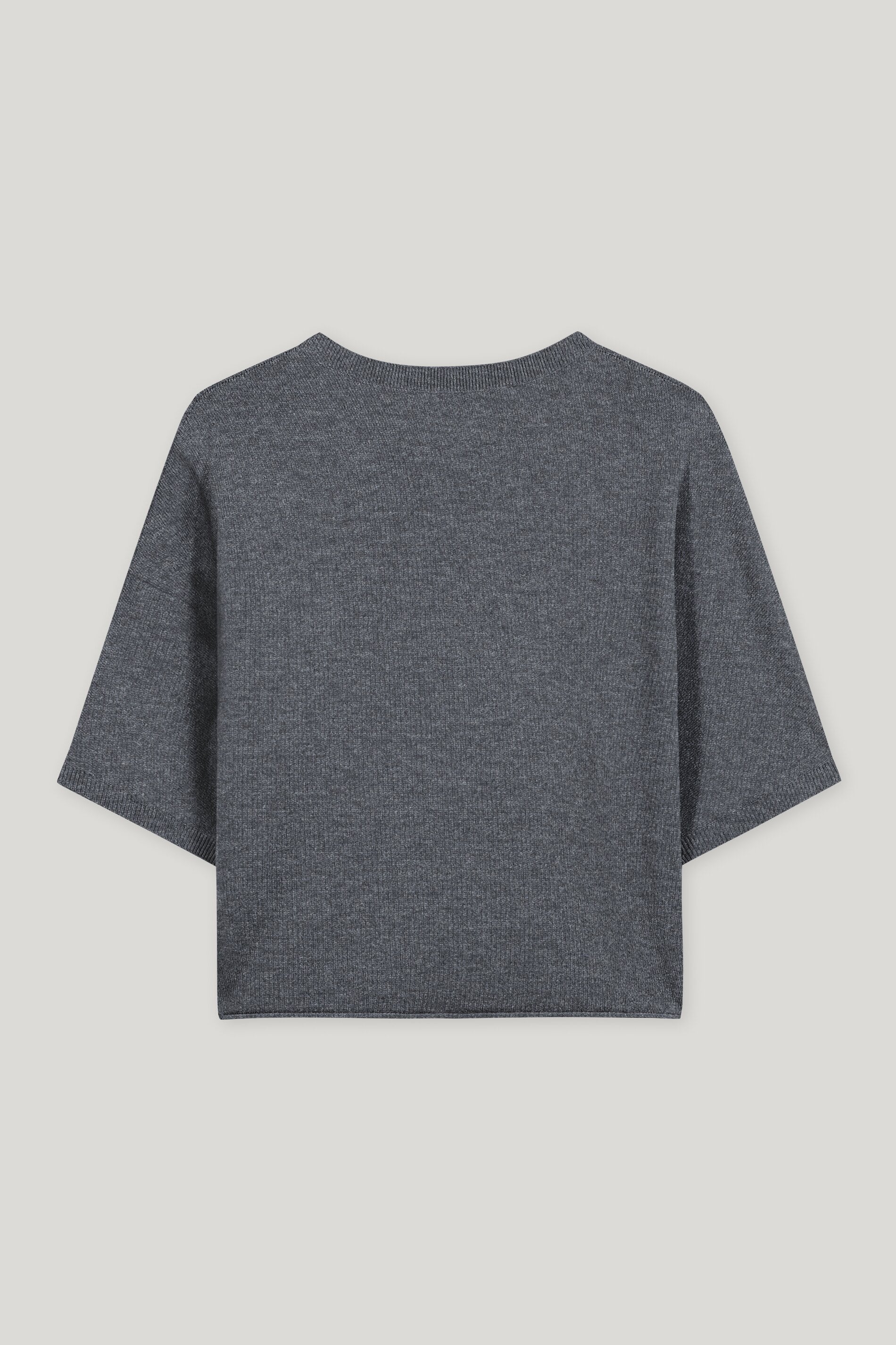 Pullover aus Kaschmir-Mix - urban grey - Standard | Artikel Rück