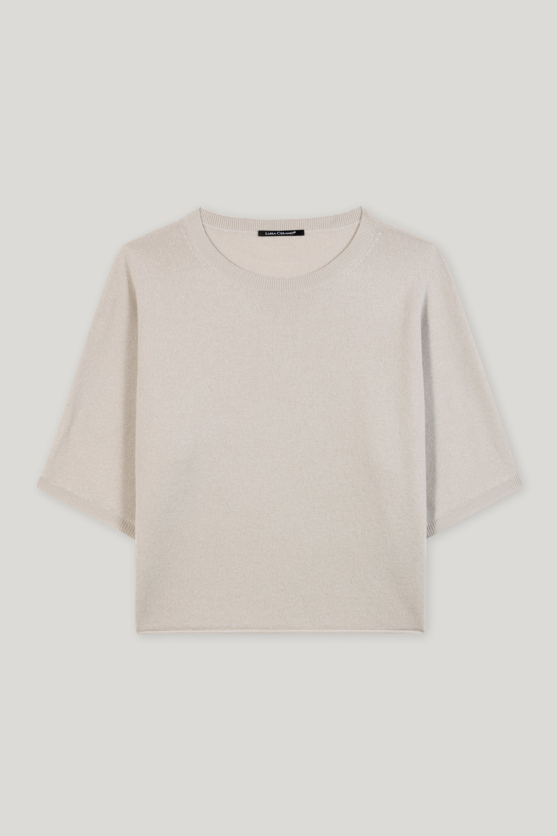 Pullover aus Kaschmir-Mix - oyster - Standard | Artikel Front