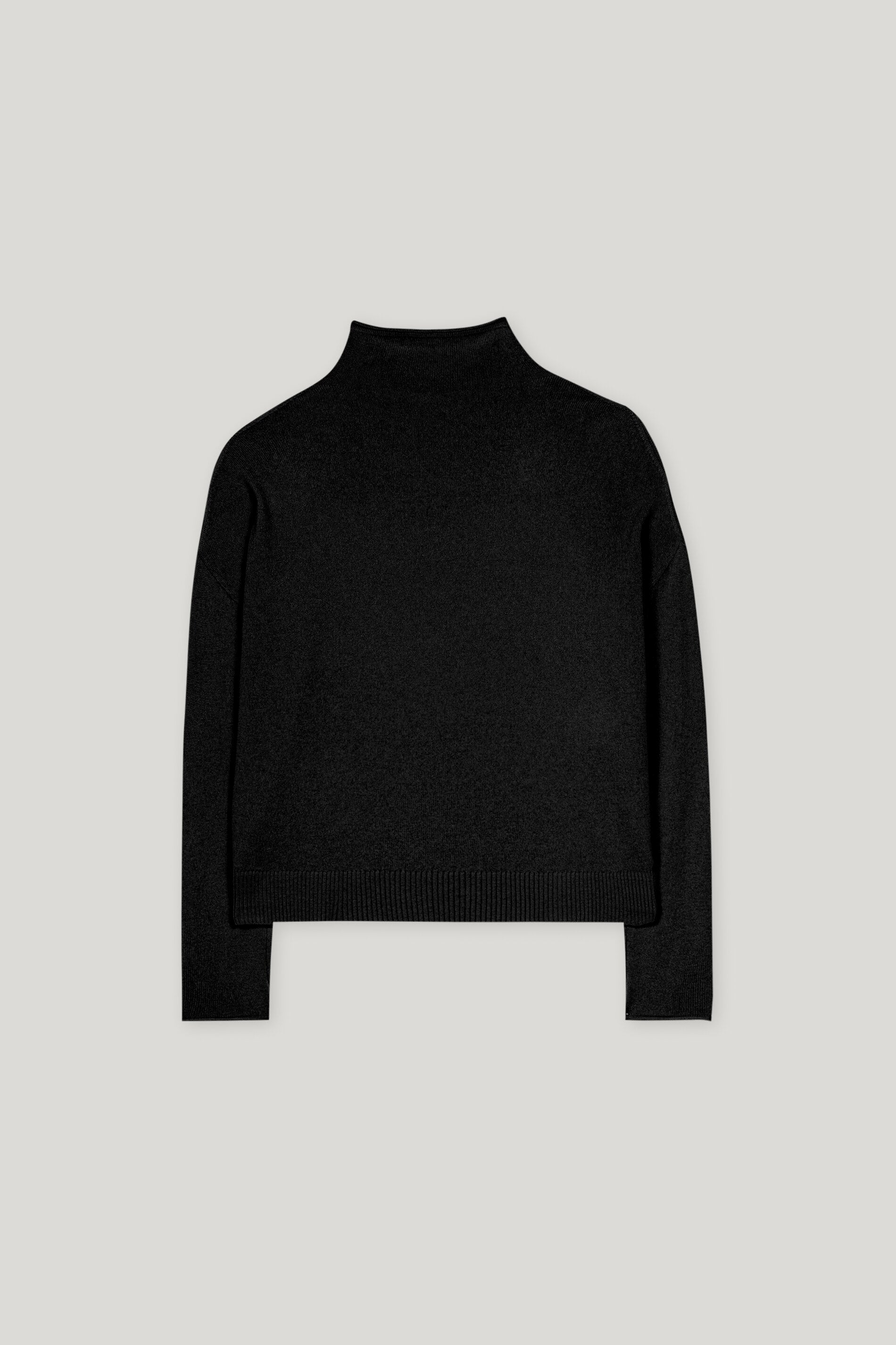 Pullover aus Kaschmir-Mix - deep black - Standard | Artikel Rück