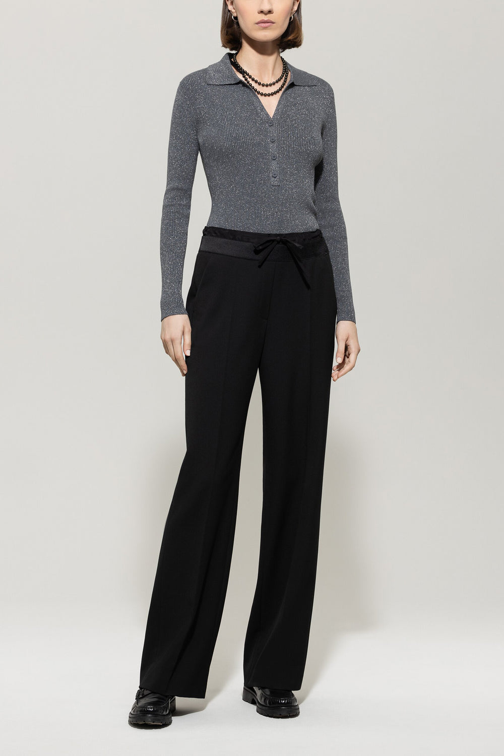 Pull en laine mélangée - gris urbain - Standard