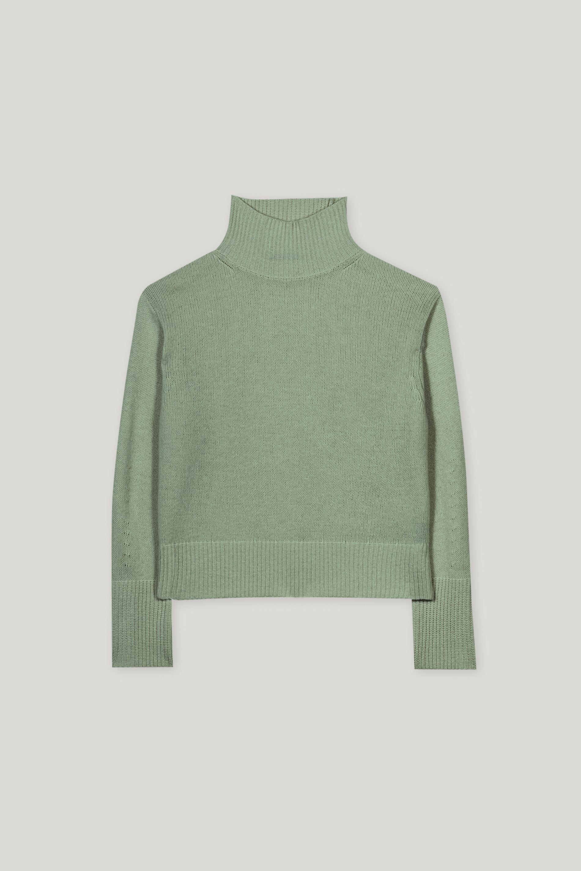 Pullover aus Kaschmir-Mix - salbei - Standard | Artikel Front