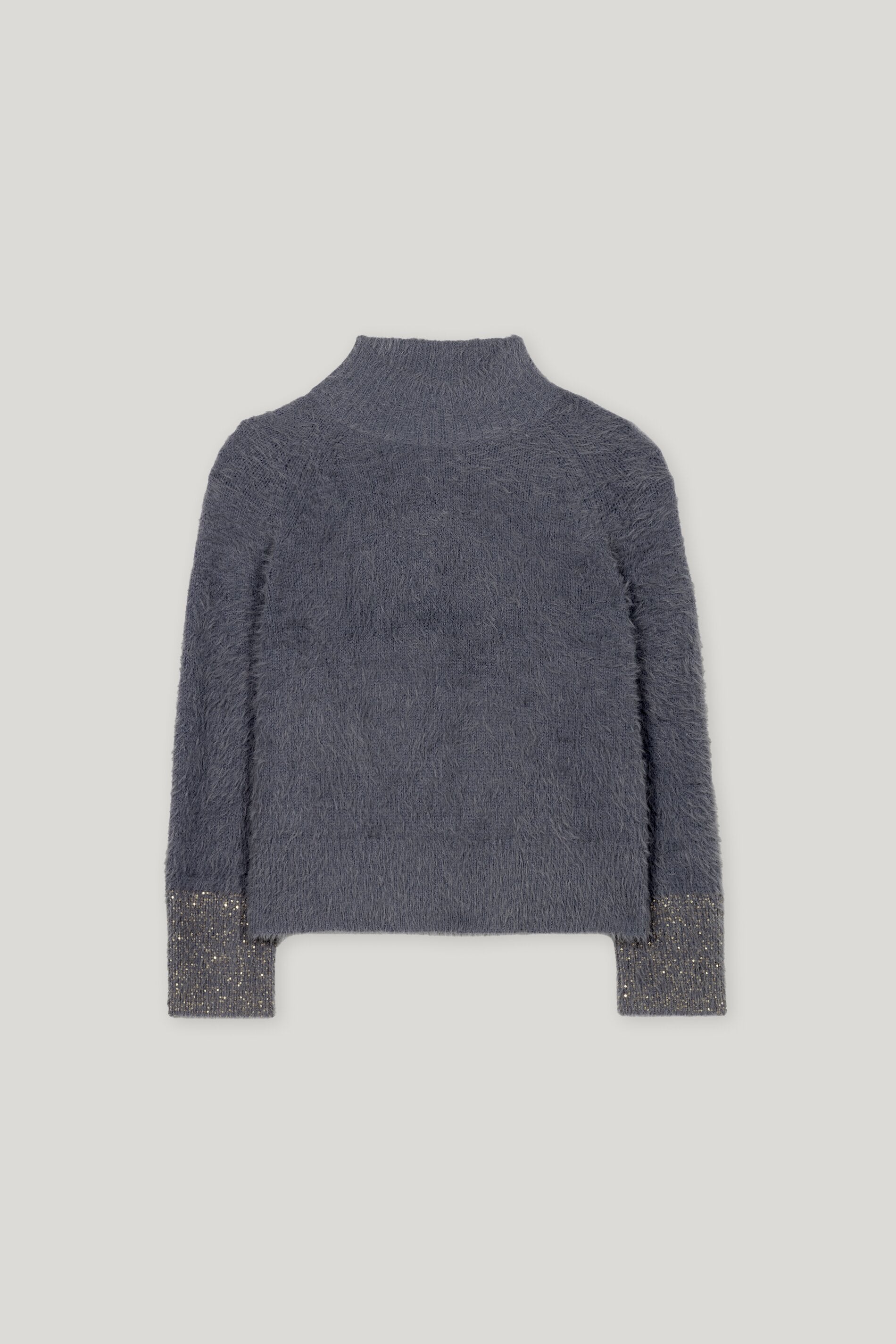 Pullover in Fell-Optik - urban grey - Standard | Artikel Front