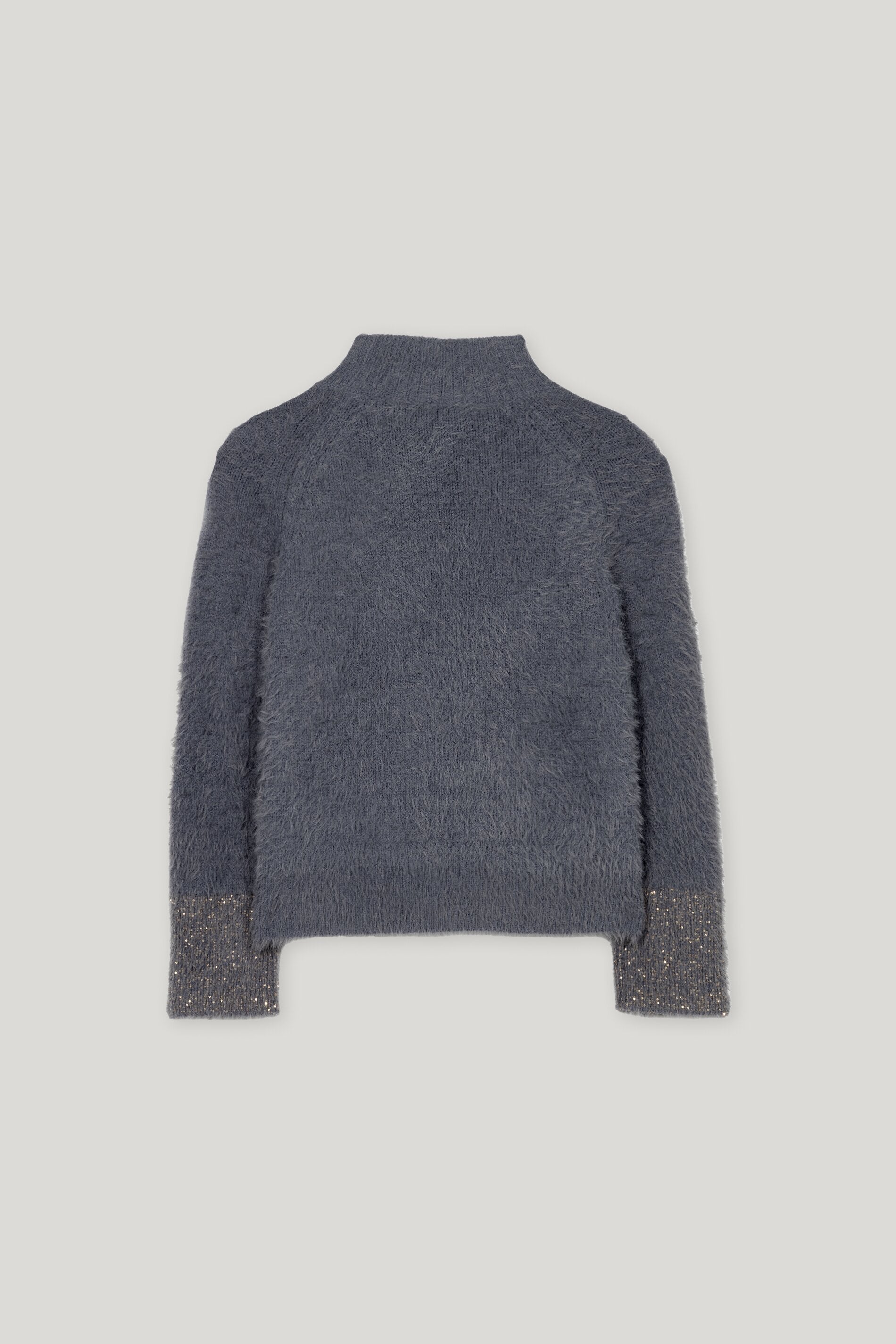 Pullover in Fell-Optik - urban grey - Standard | Artikel Rück