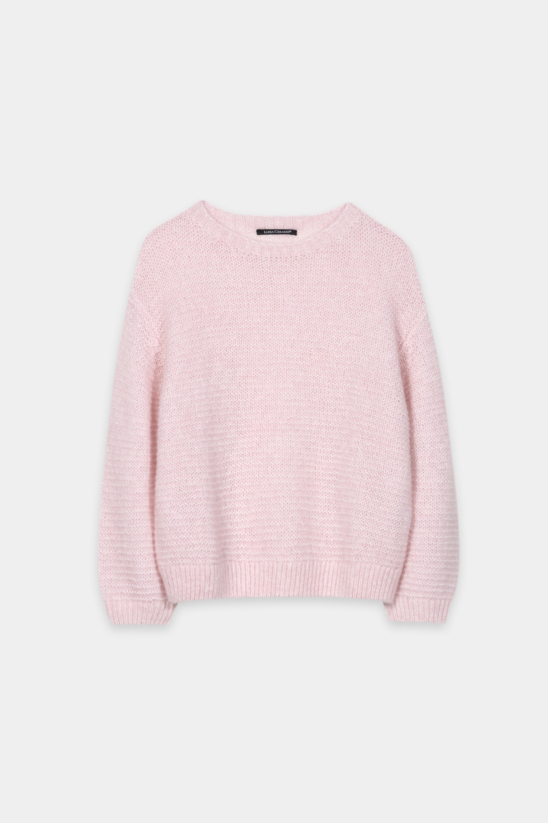 Pullover in Links-Struktur - creamy blush - Standard | Artikel Front