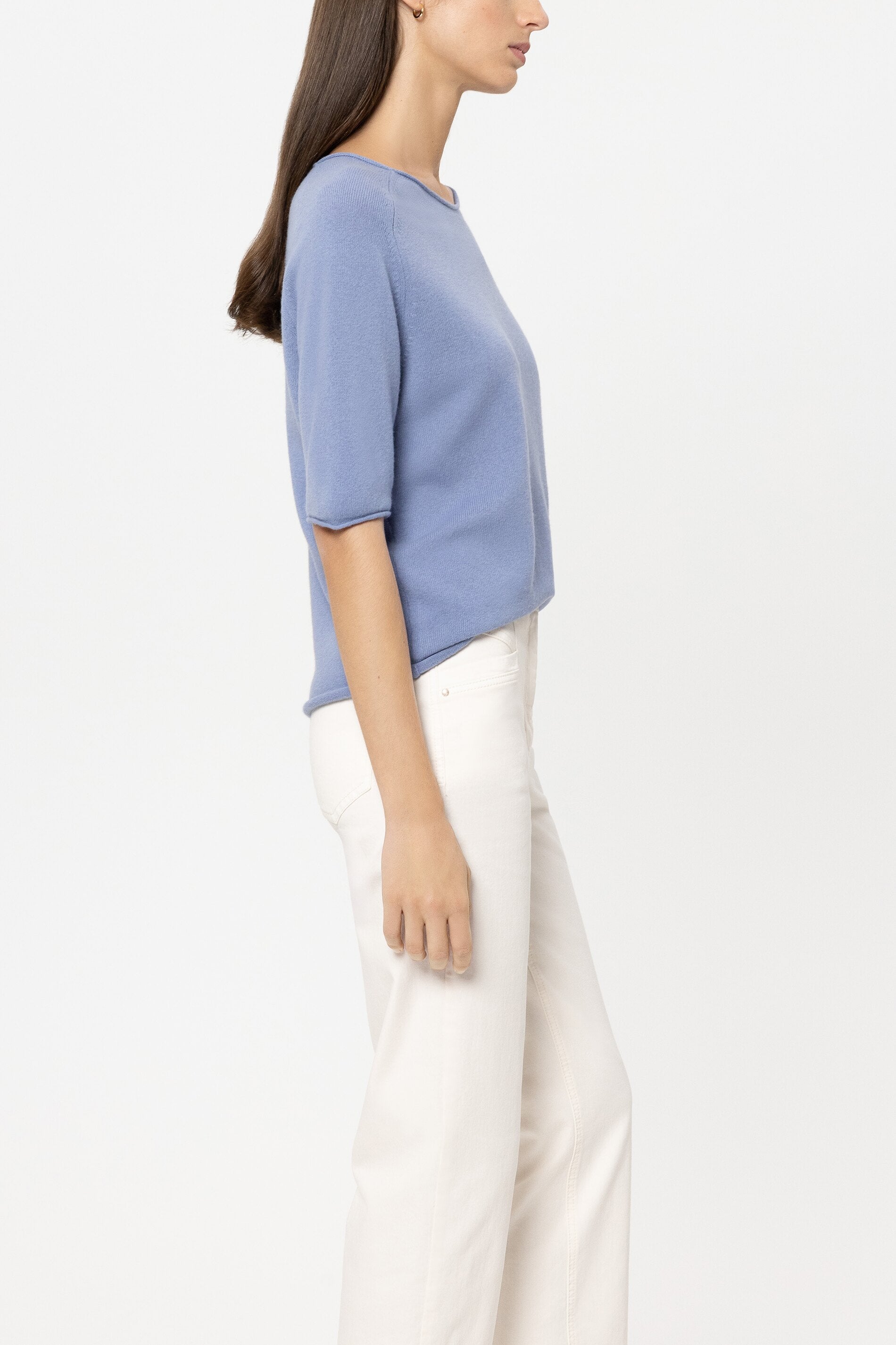 Pullover aus Kaschmir-Mix - casual blue - Standard | Model Seite