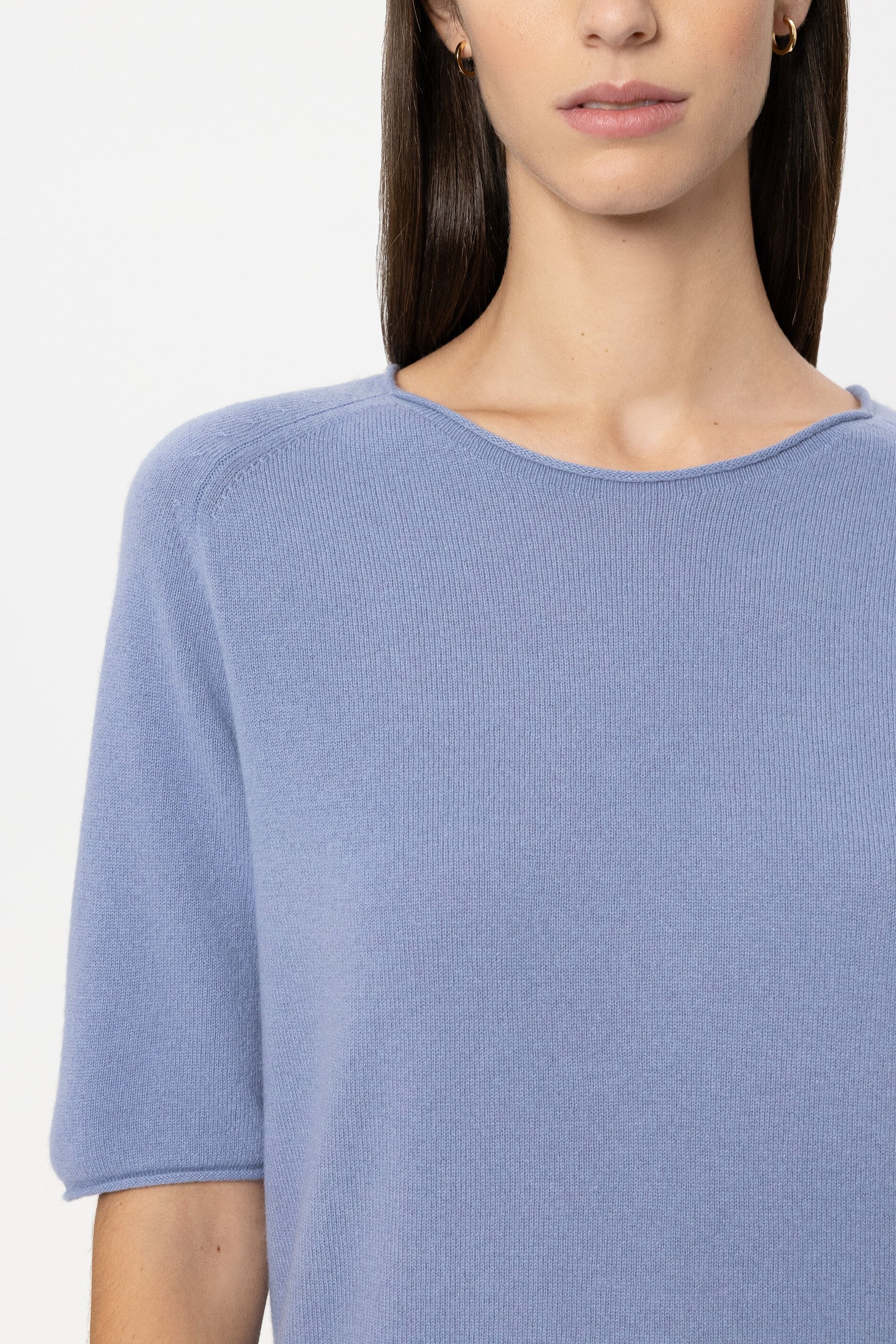 Pullover aus Kaschmir-Mix - casual blue - Standard | Model Detail