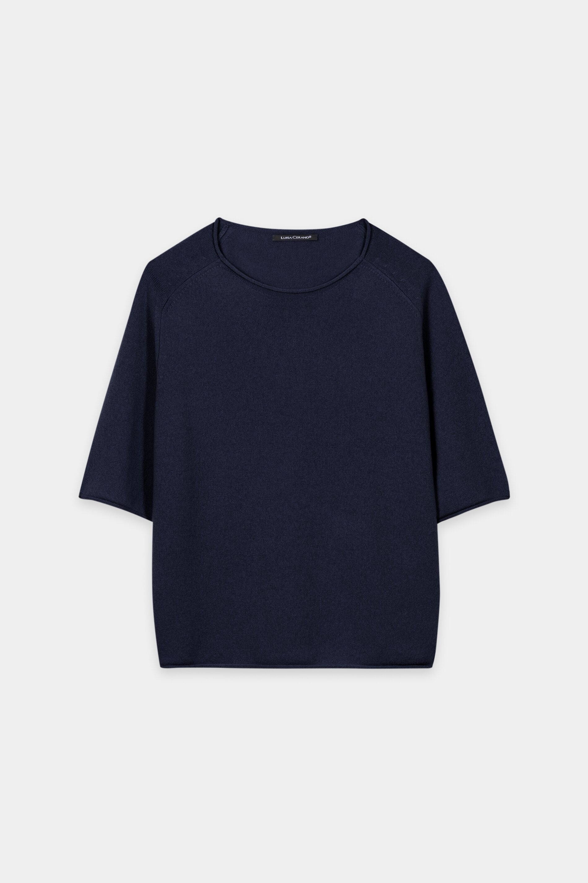 Pullover aus Kaschmir-Mix - navy blue - Standard | Artikel Front