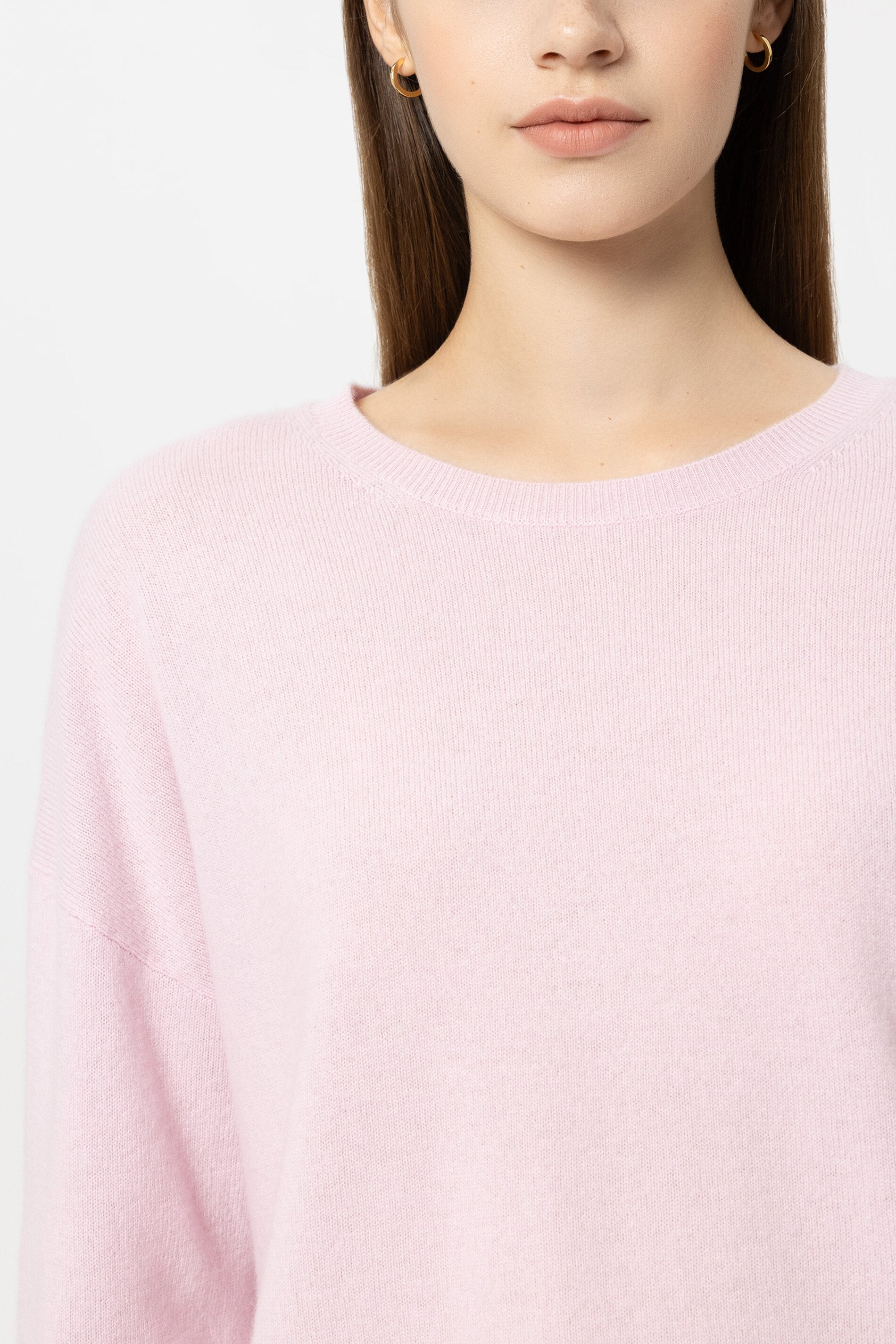 Pullover aus Kaschmir-Mix - creamy blush - Standard | Model Detail