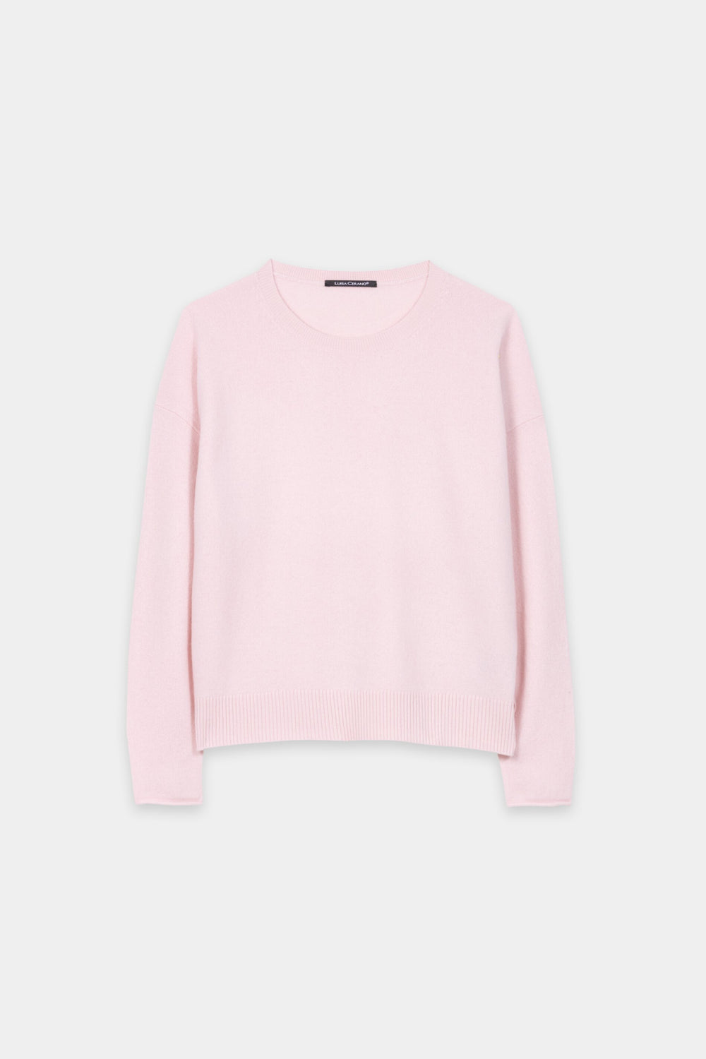 Cashmere-blend sweater - creamy blush - Standard