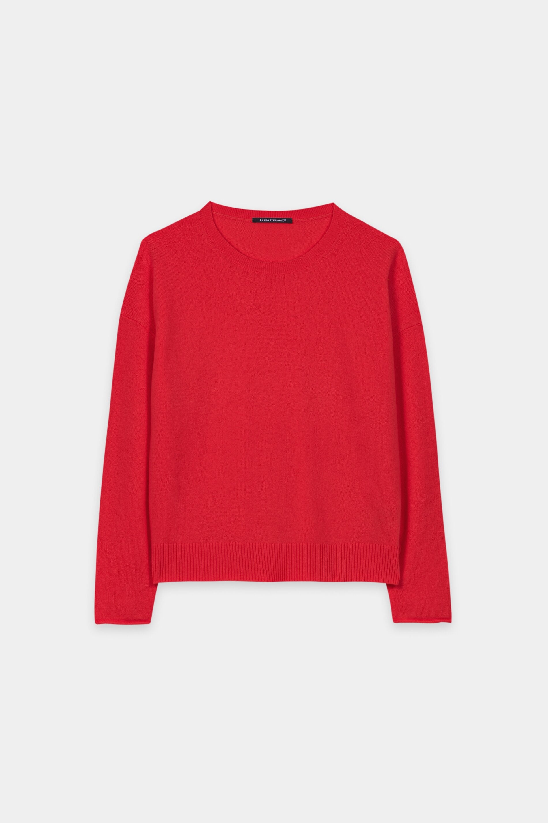 Pull en cachemire mélangé - cherry red - Standard