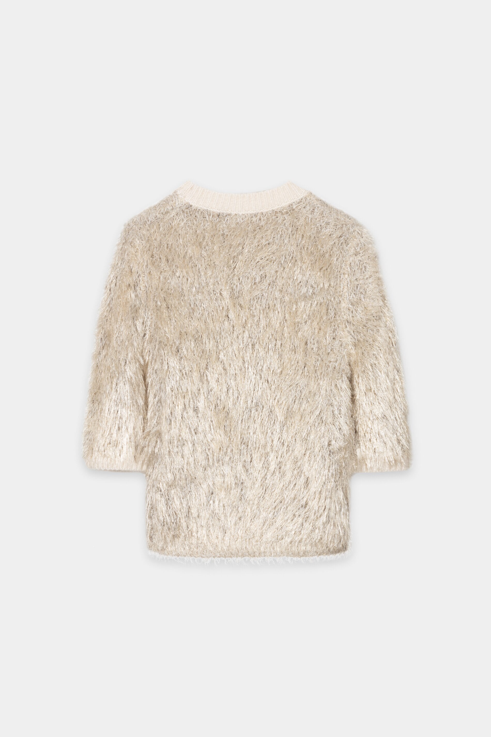 Sweater in fur look - cream - Standard