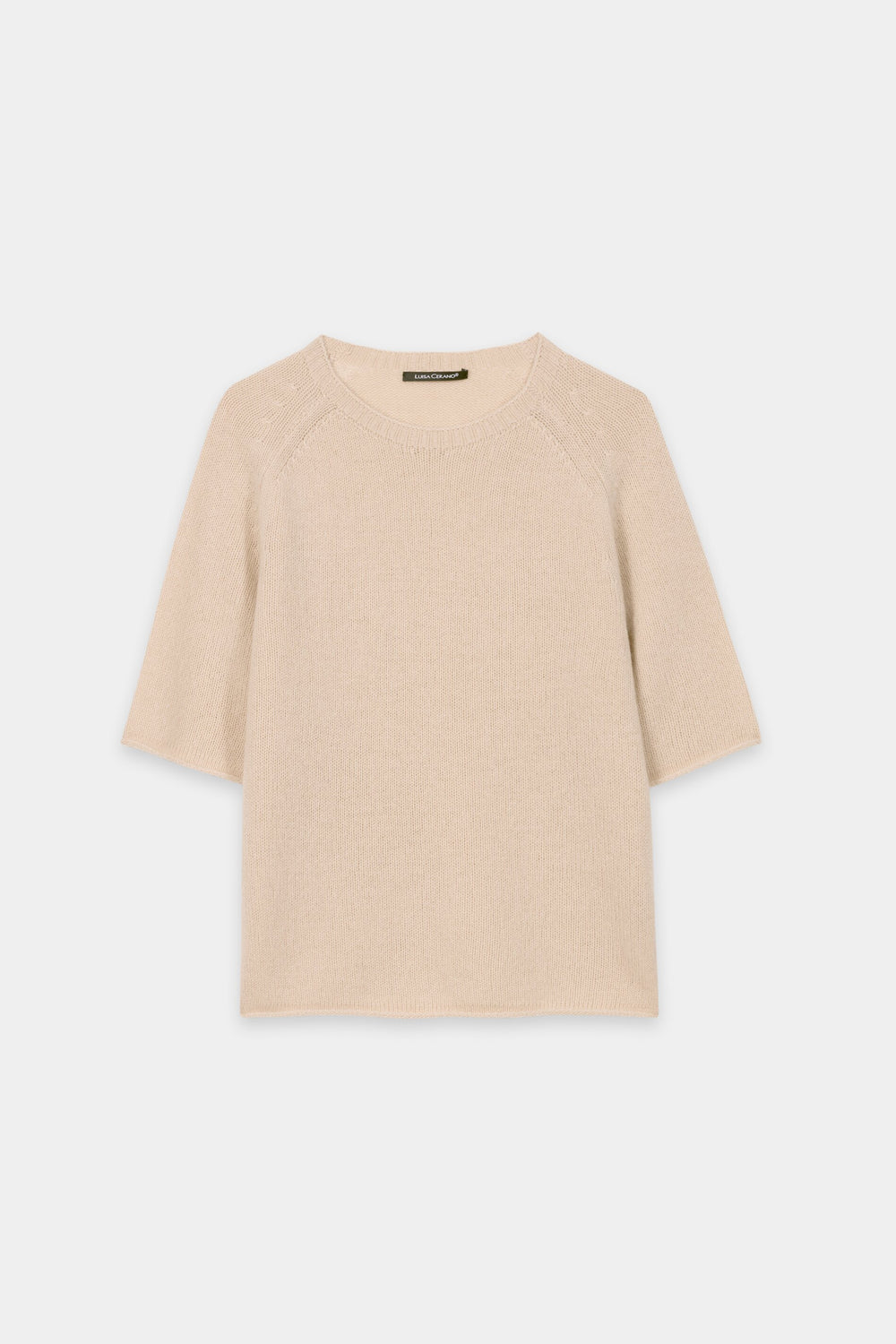 Cashmere-blend sweater - soft camel - Standard