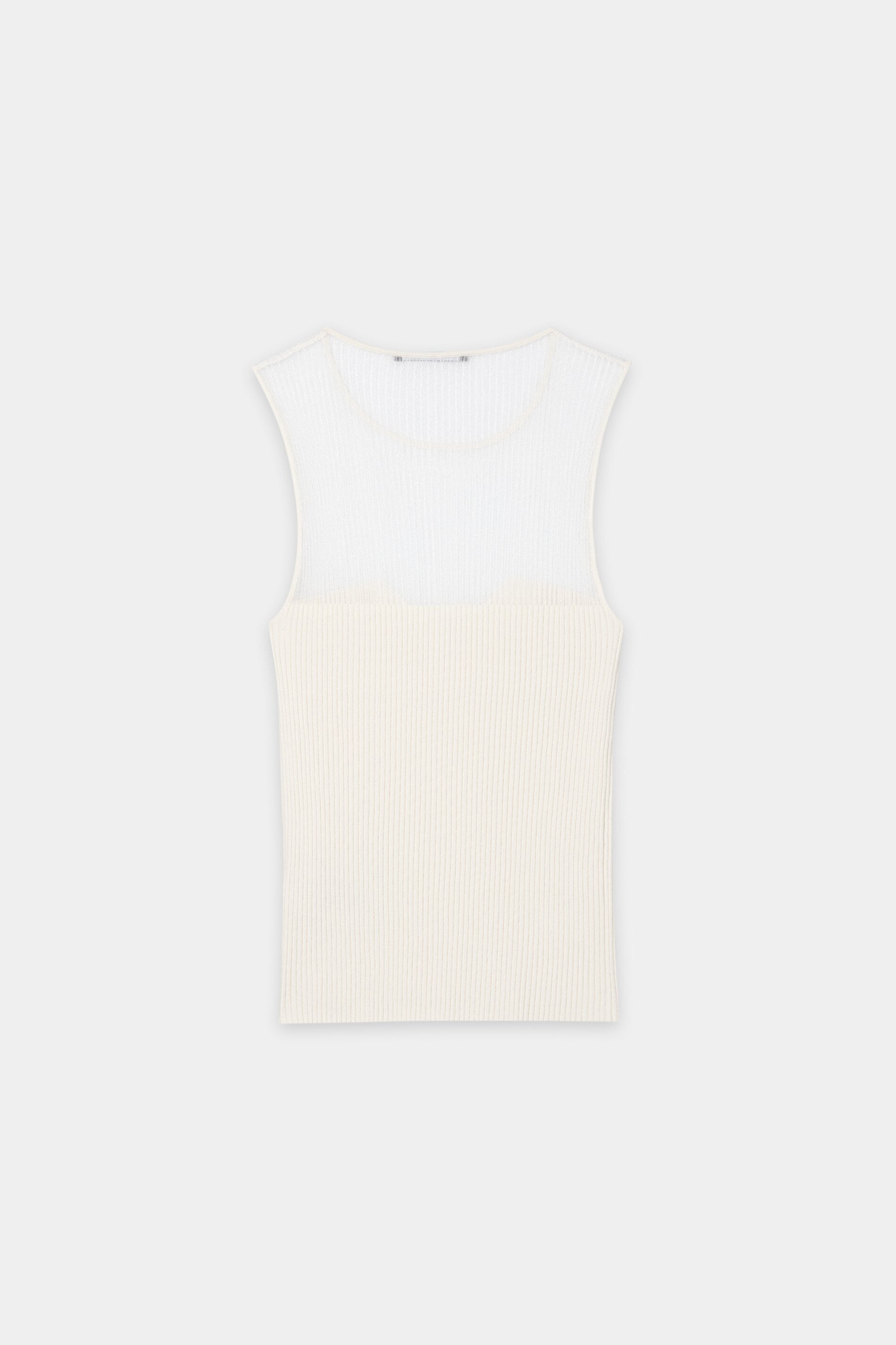 Feinstrick-Top - milk - Standard | Artikel Rück