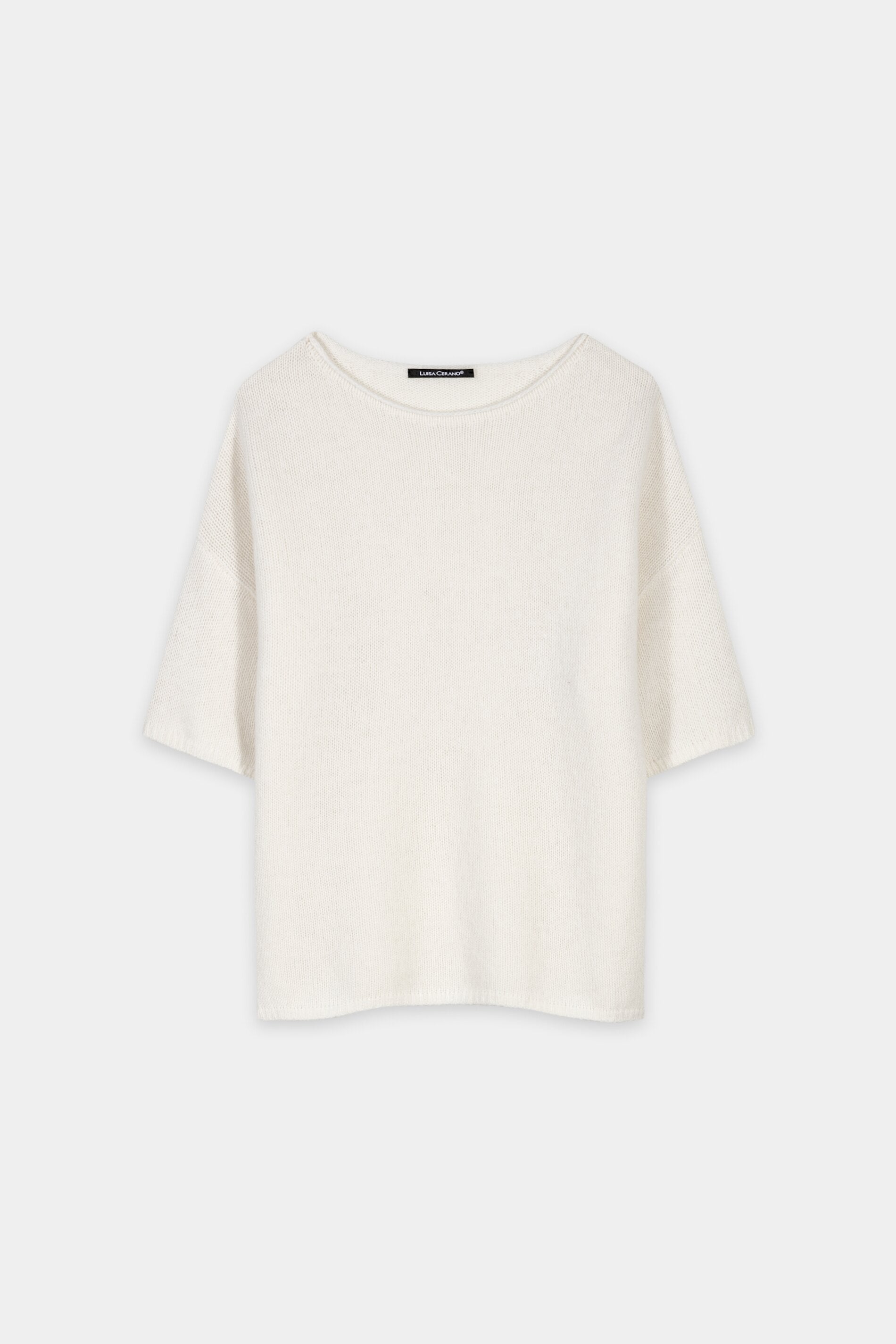 Cashmere-blend sweater - moss green - Standard