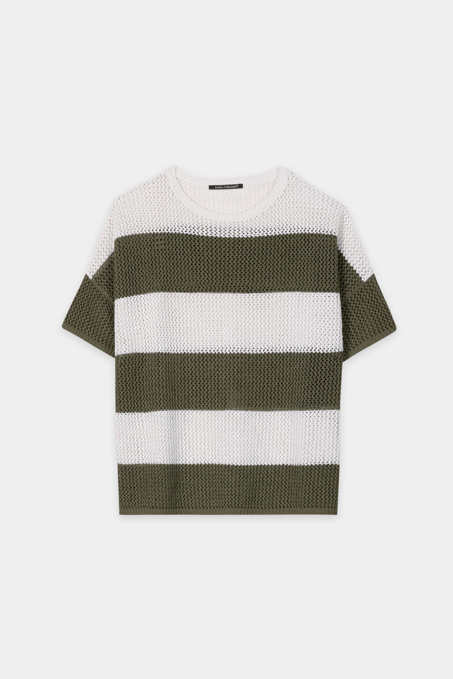 トゥルー Pullover aus Leinen-Mix - multi - Standard