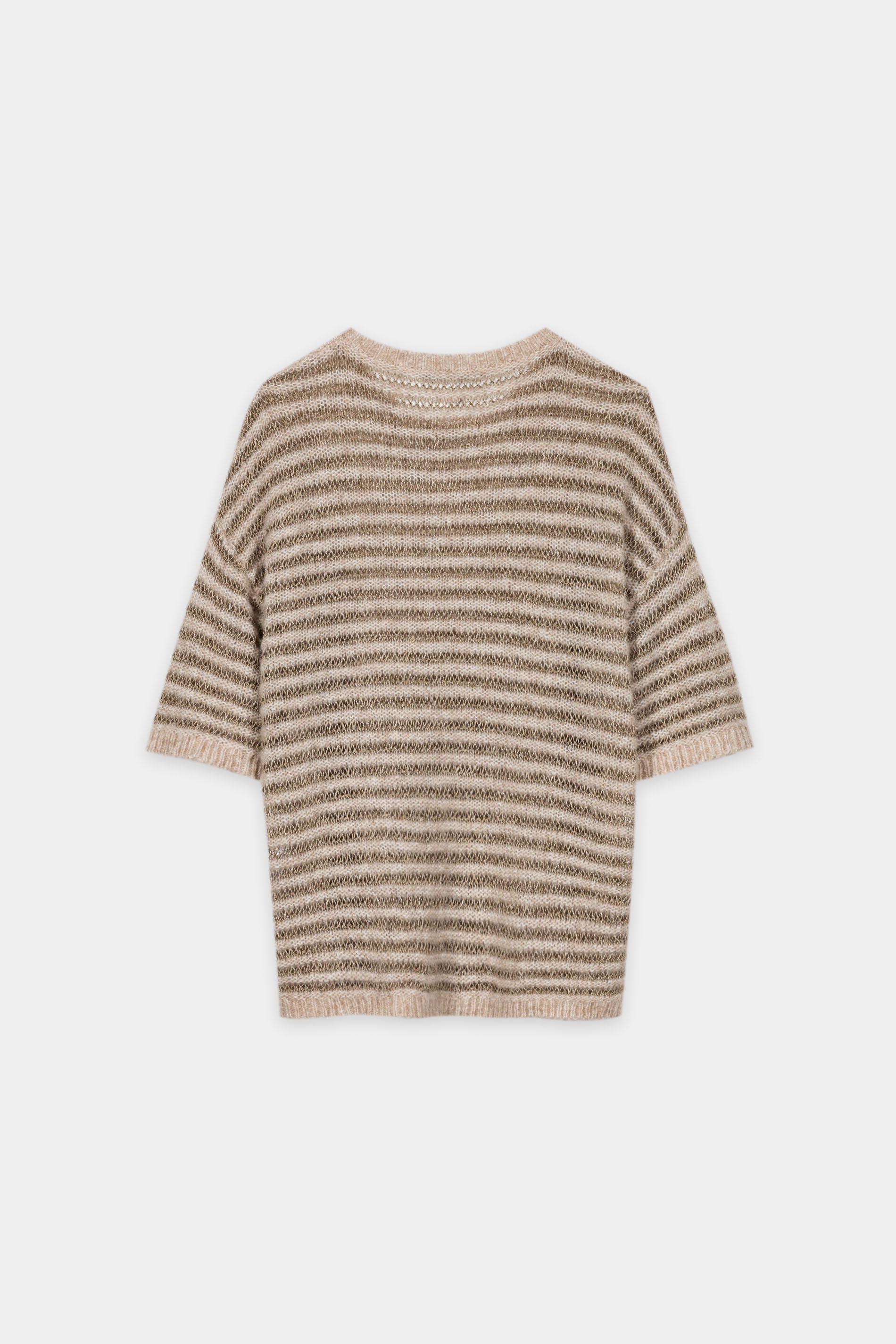 Pullover aus Alpaka-Mix - nude - Standard | Artikel Rück