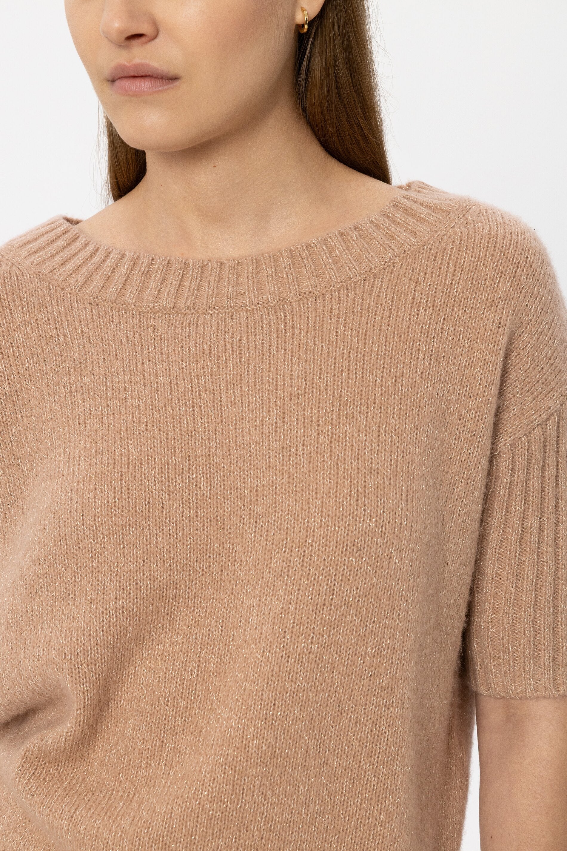 Pullover aus Kaschmir-Mix - nude - Standard | Model Detail