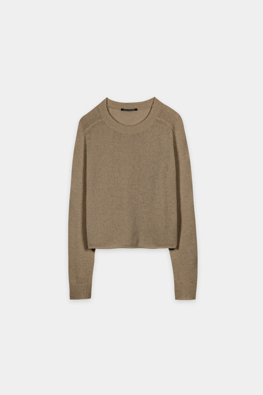 Pull en mélange cachemire - sauge - Standard