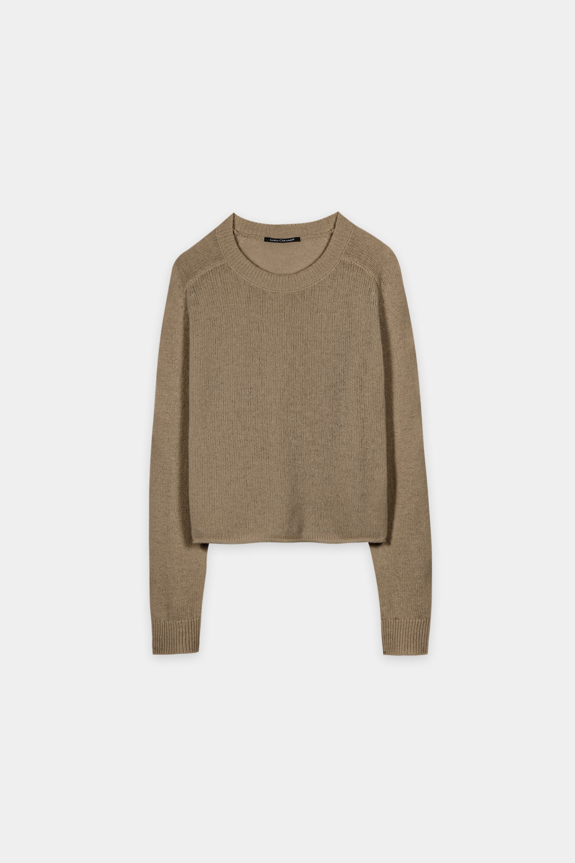 Pullover aus Kaschmir-Mix - salbei - Standard | Artikel Front