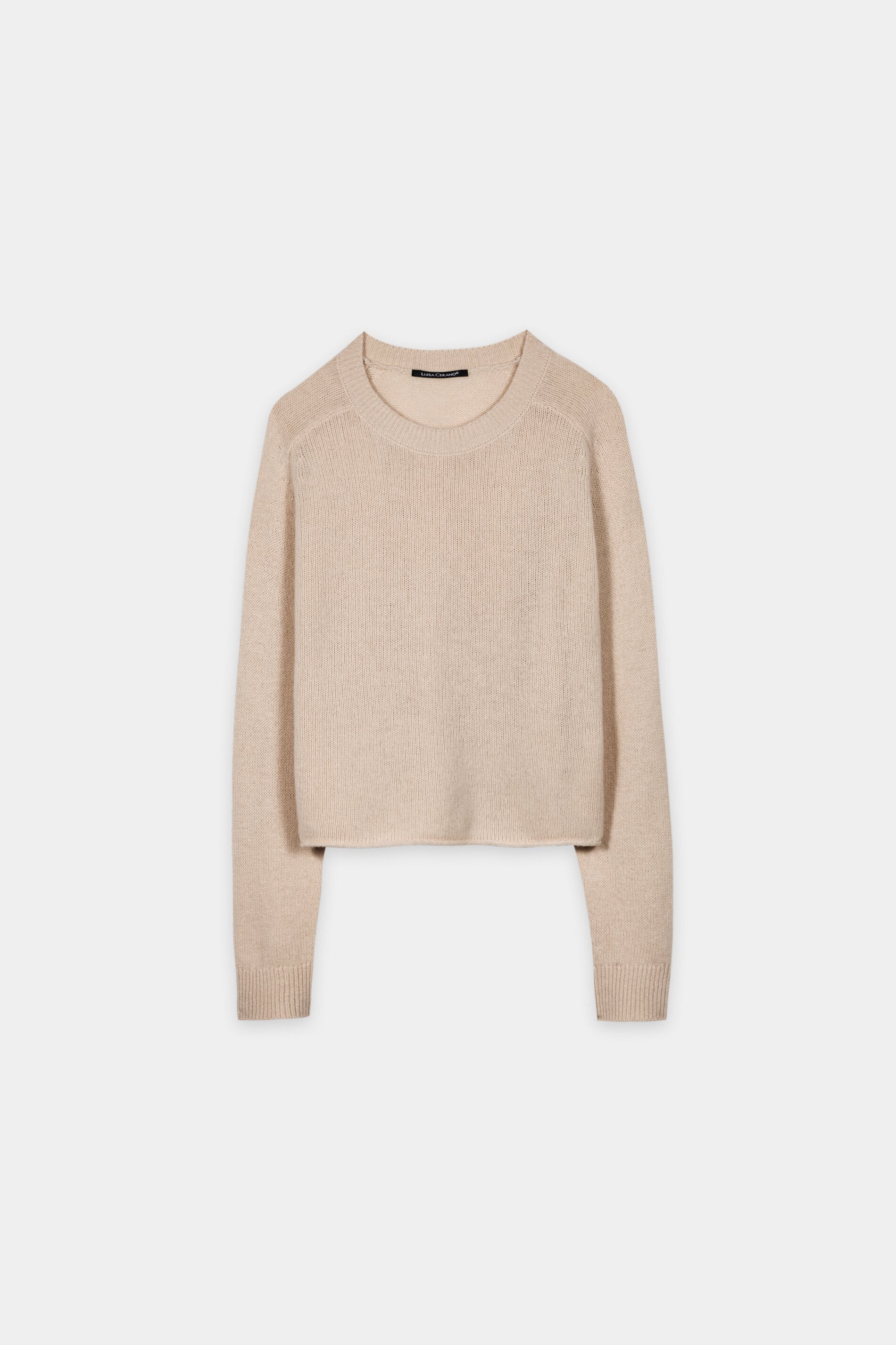 Pullover aus Kaschmir-Mix - cappuccino - Standard | Artikel Front