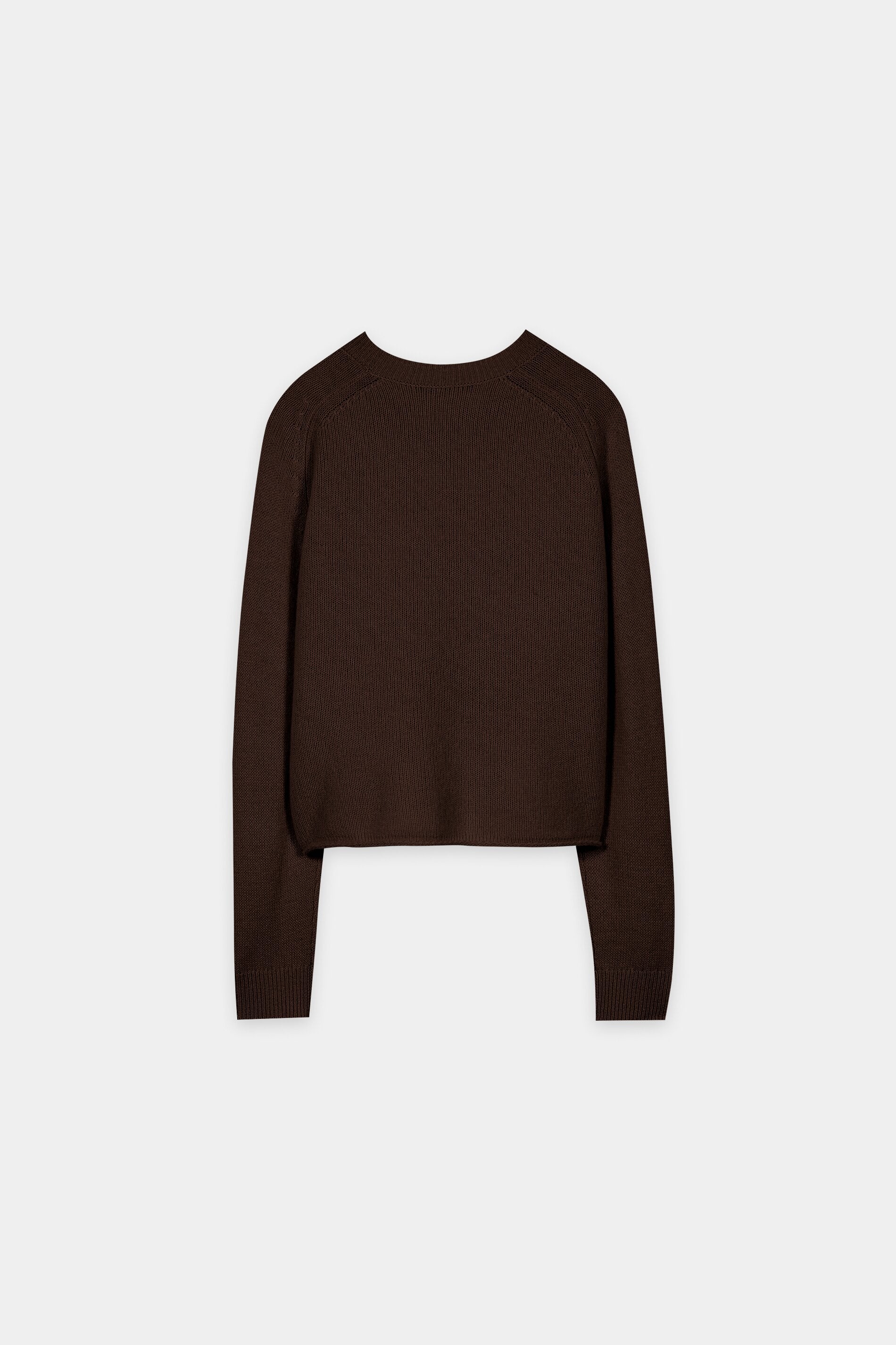 Pullover aus Kaschmir-Mix - marone - Standard | Artikel Rück