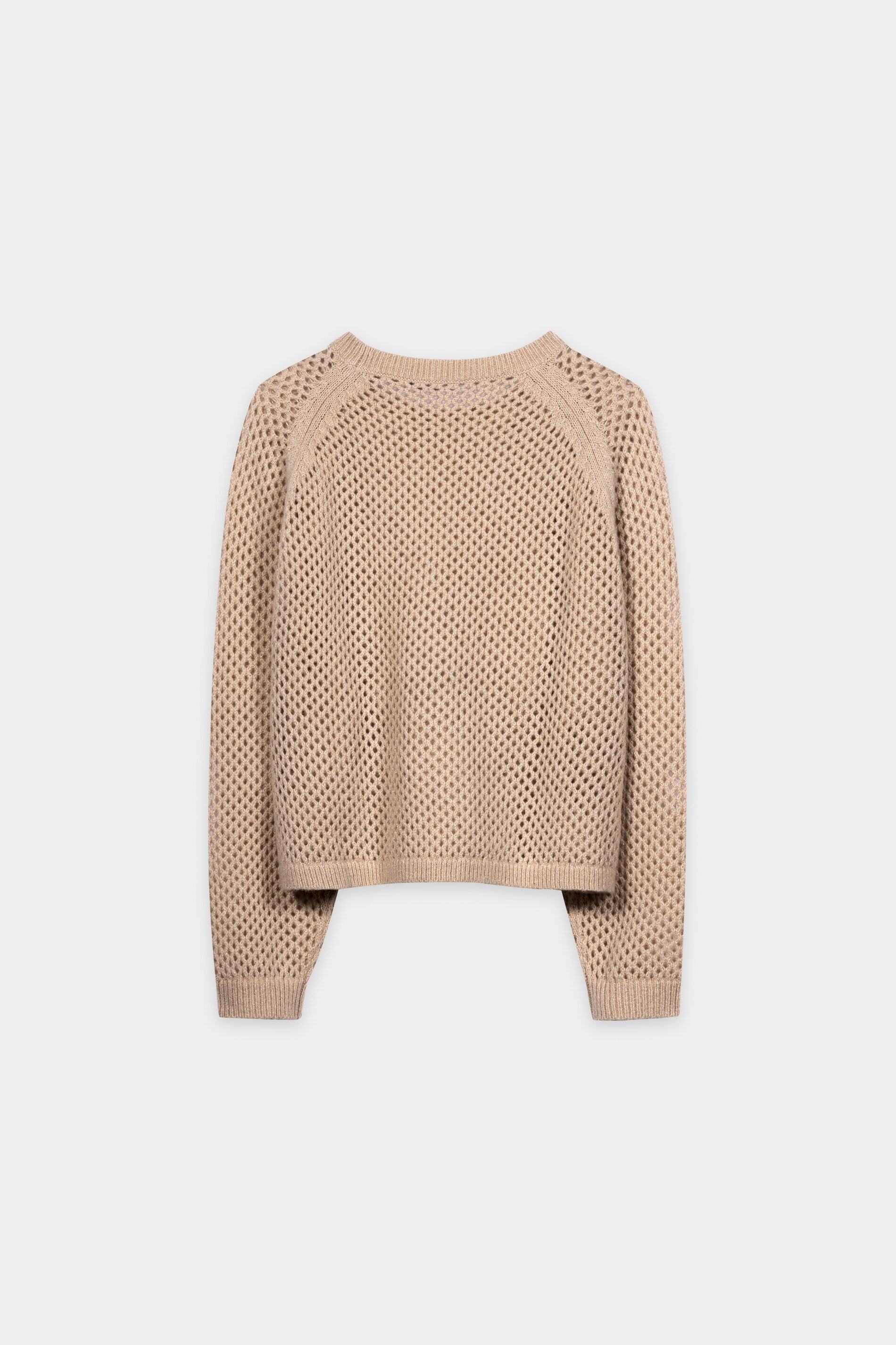 ｍａｙｕｒｉａ　0609 Pullover aus Kaschmir-Mix - cappuccino - Standard