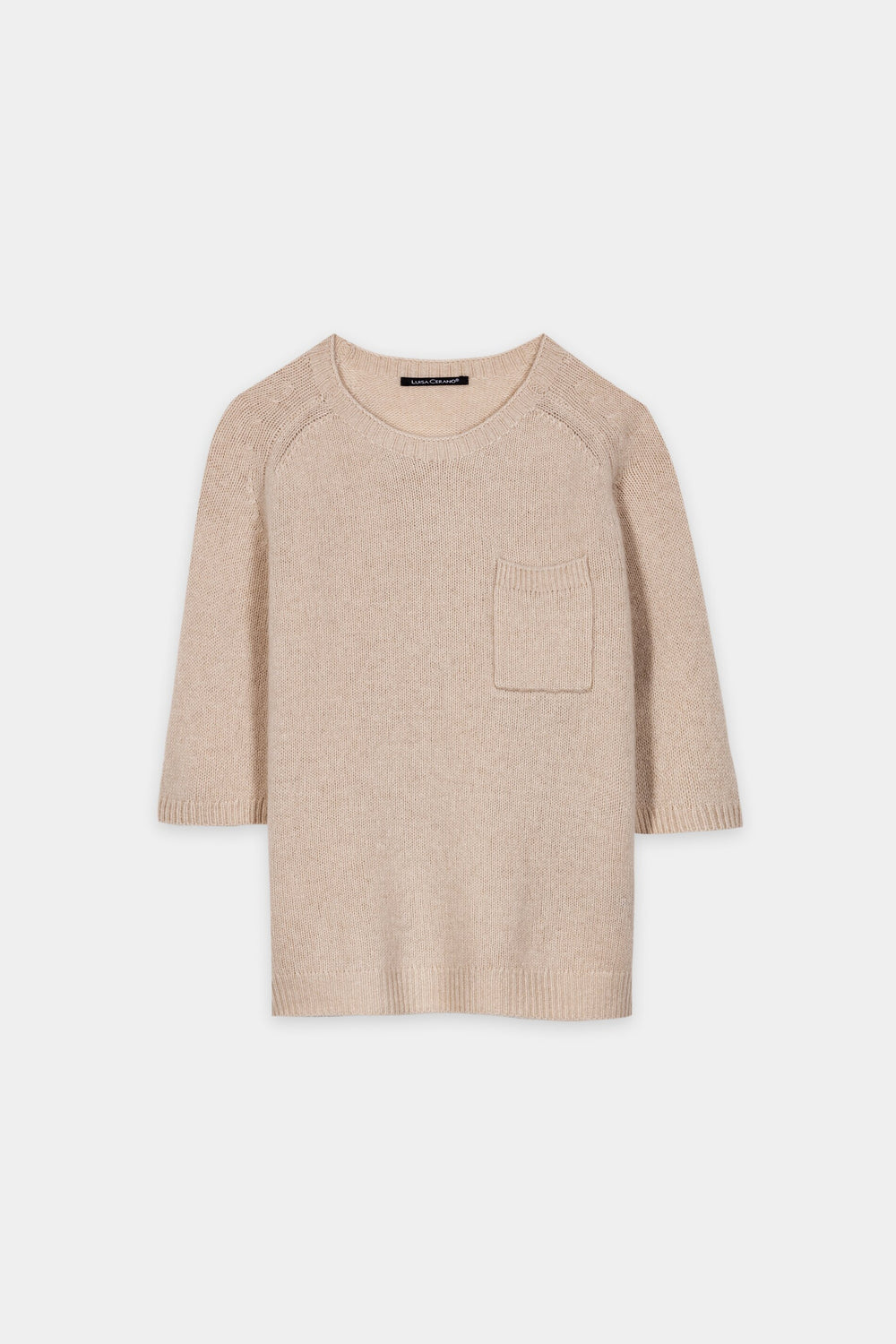 Pullover aus Kaschmir-Mix - cappuccino - Standard