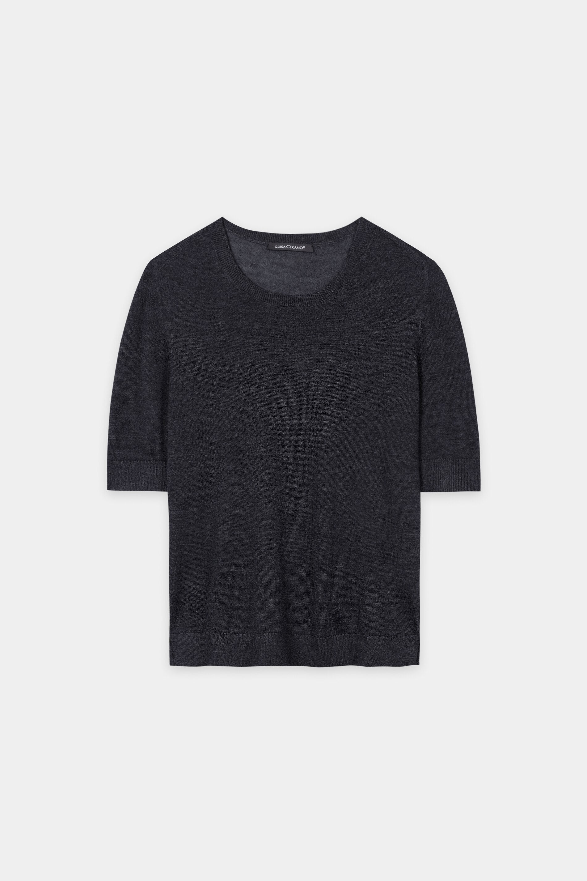 Pullover aus Woll-Mix - anthracite - Standard | Artikel Front