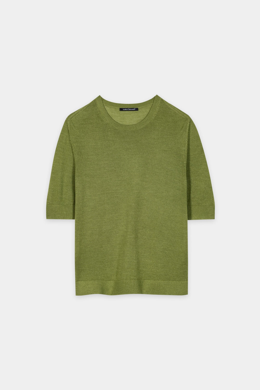 Pull en mélange laine - vert matcha - Standard